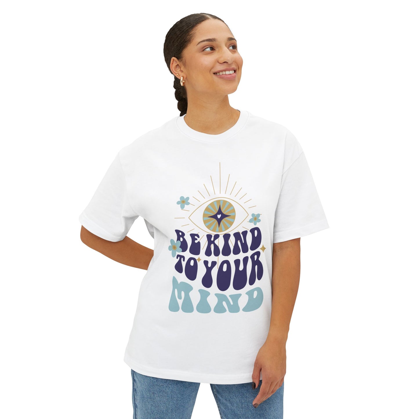 Kind Mind Unisex Oversized Boxy TShirt