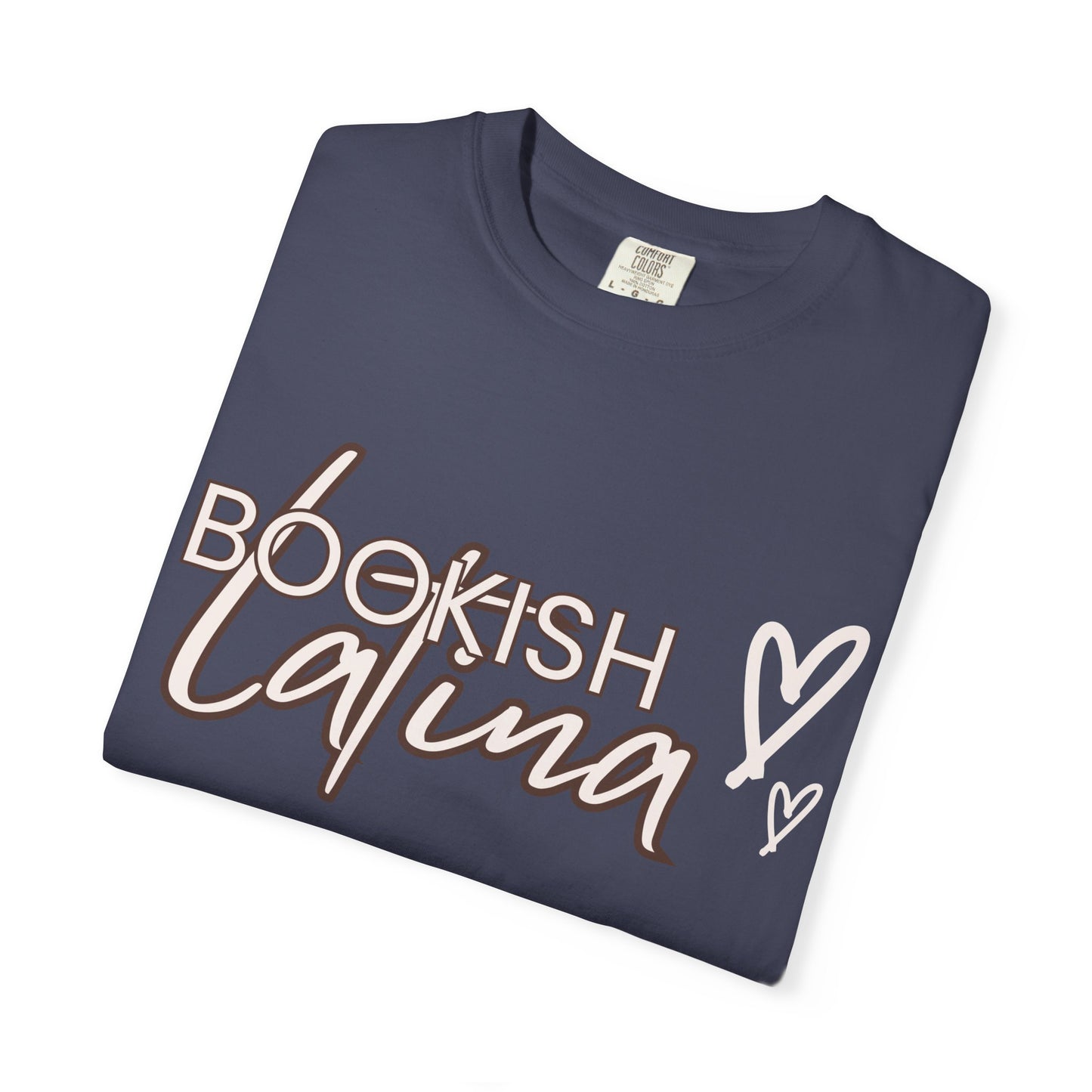 Bookish Latina Unisex T-Shirt- with hearts design
