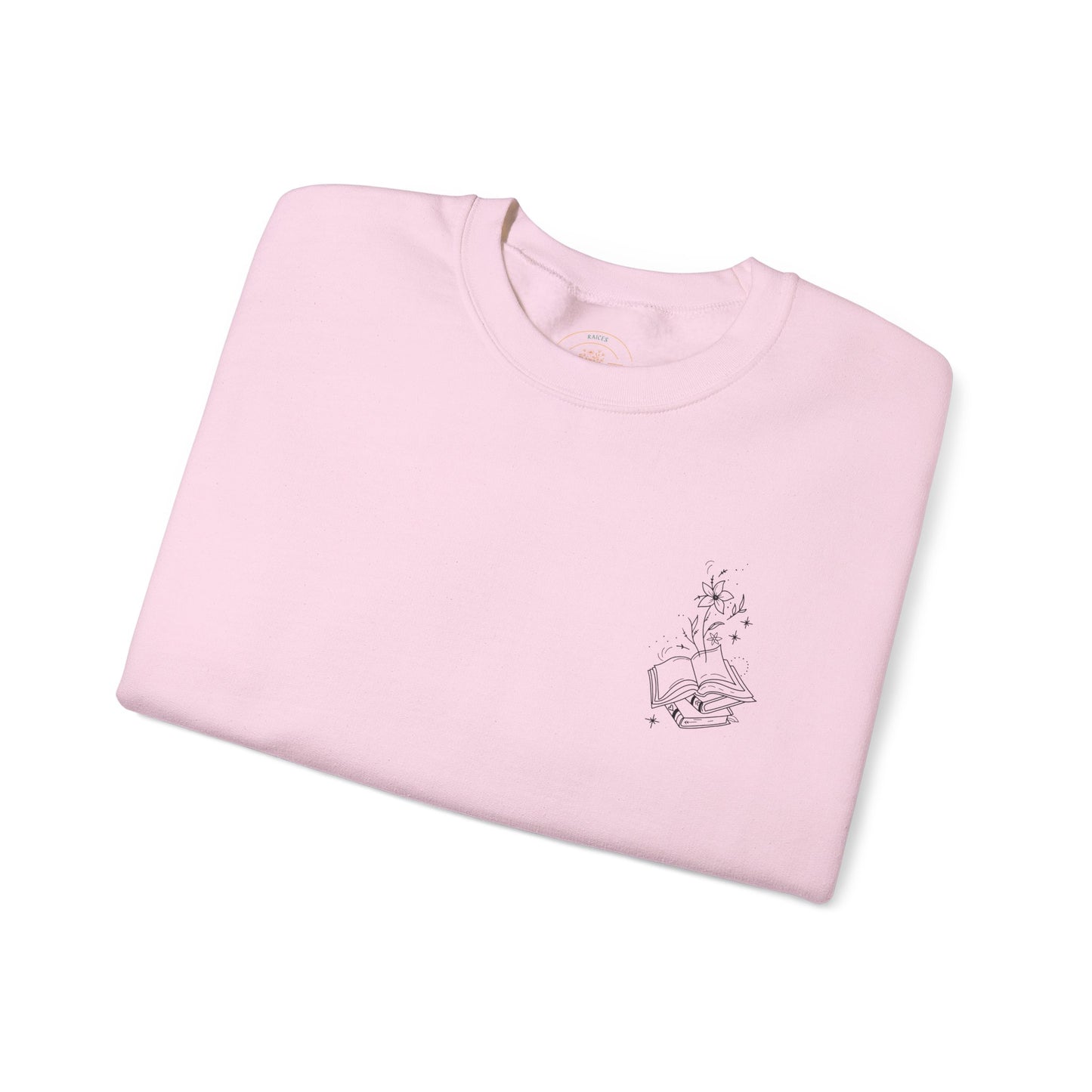Book Lover Crewneck Sweatshirt - A book a day keeps the chisme away