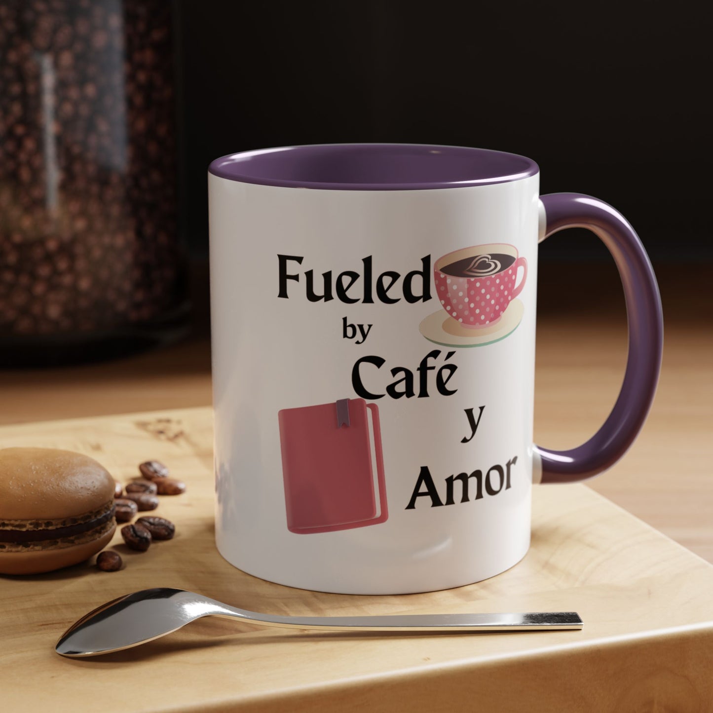 Coffee Lover Mug 11oz - Fueld by café y amor