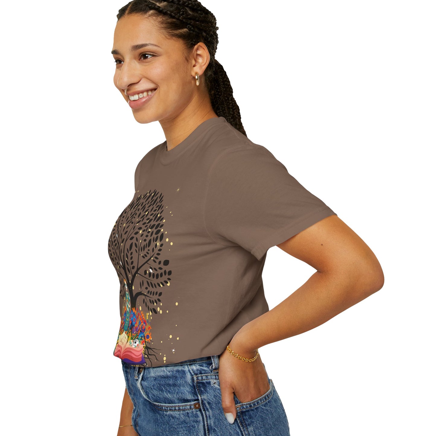 Tree of Life Unisex T-shirt with Calavera Design