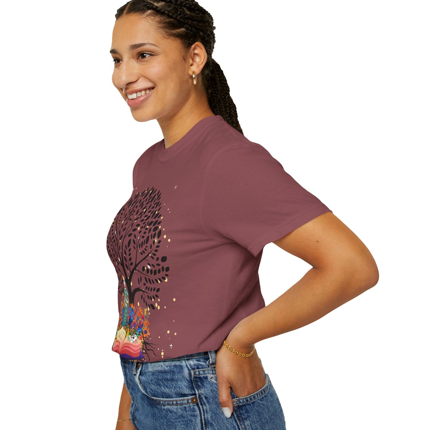 Tree of Life Unisex T-shirt with Calavera Design