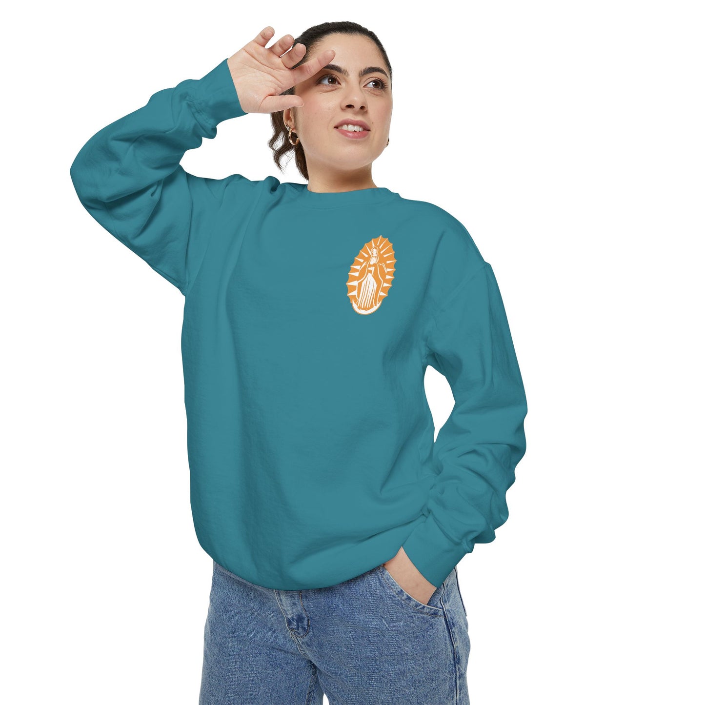 Virgencita Prayer Unisex Sweatshirt