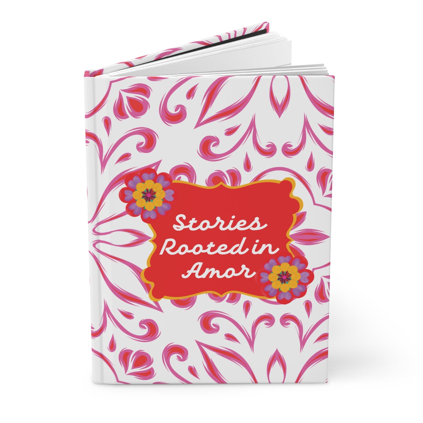 Hardcover Journal - Stories Rooted in Amor talavera design