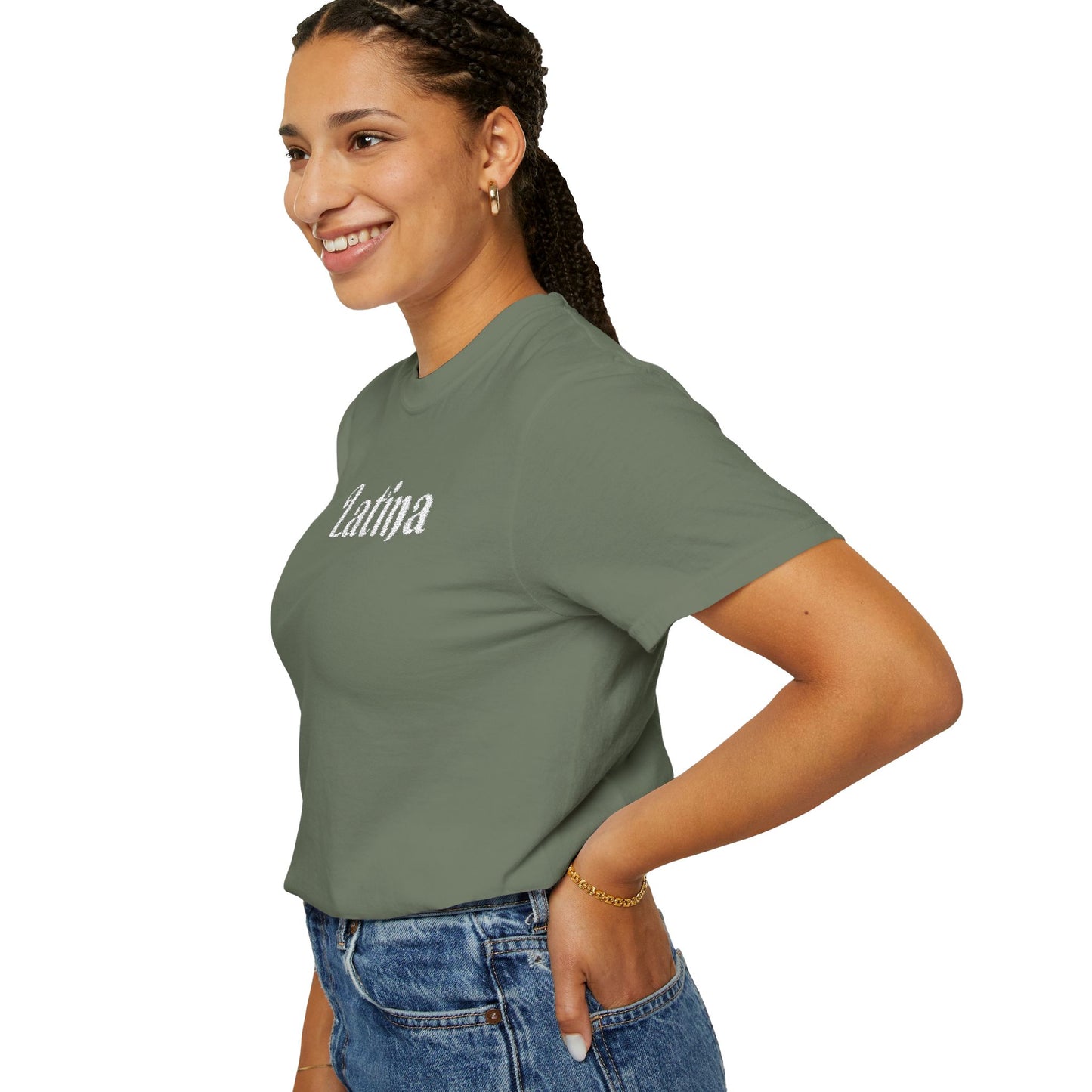 Embroidered Latina T-shirt