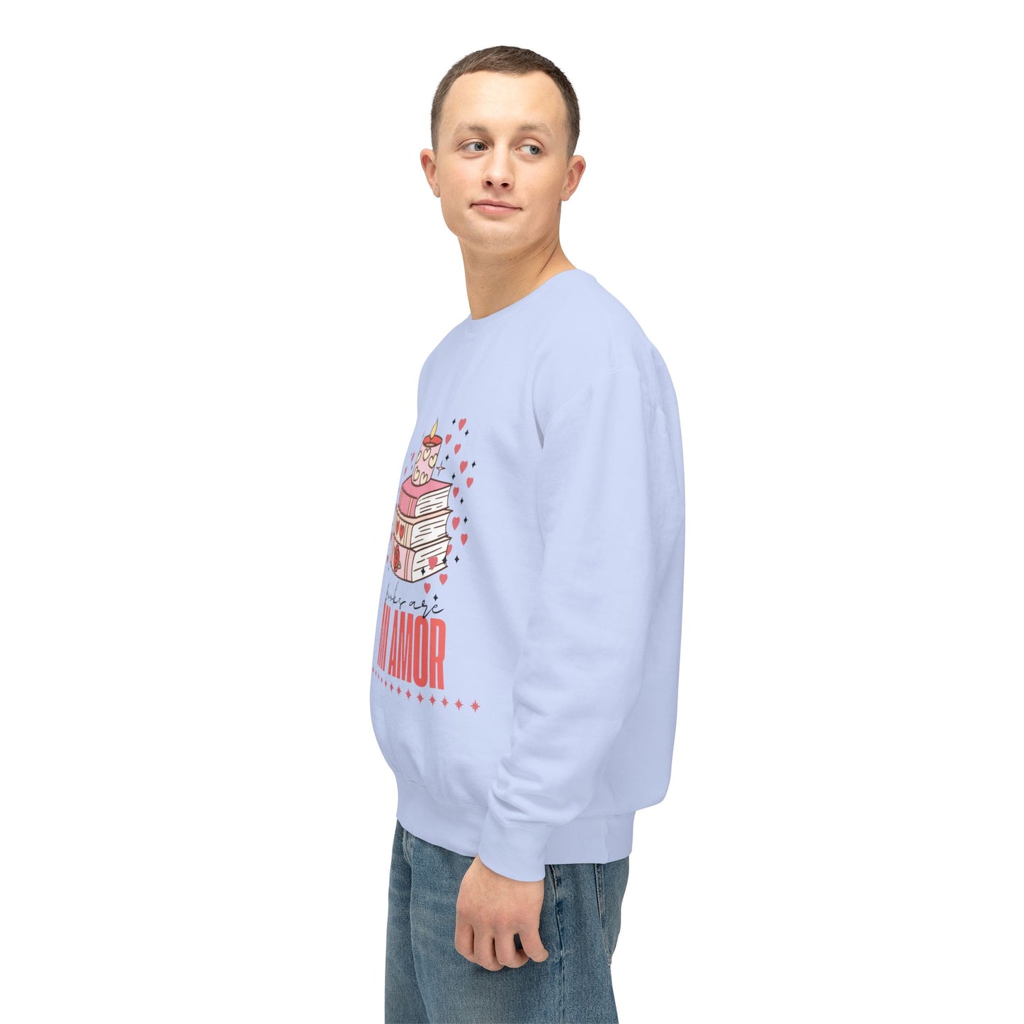 Books Are Mi Amor Crewneck Sweatshirt