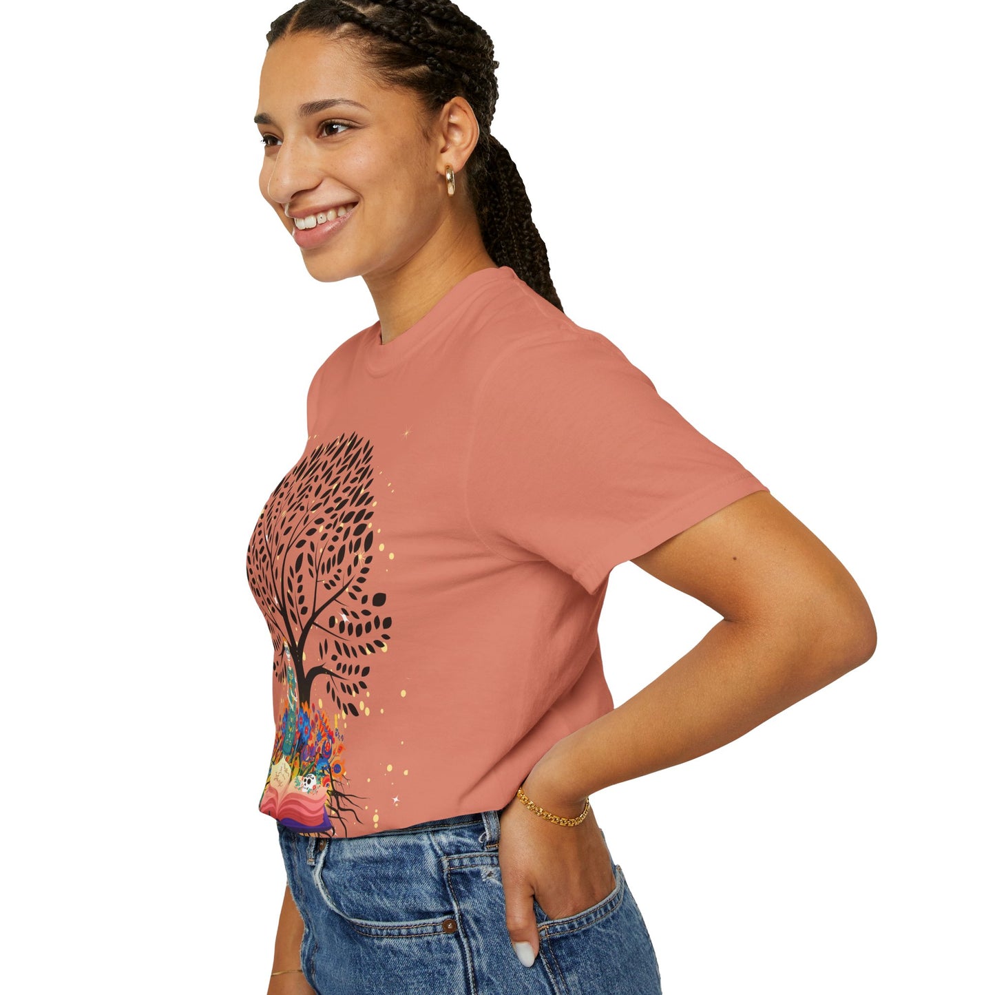 Tree of Life Unisex T-shirt with Calavera Design