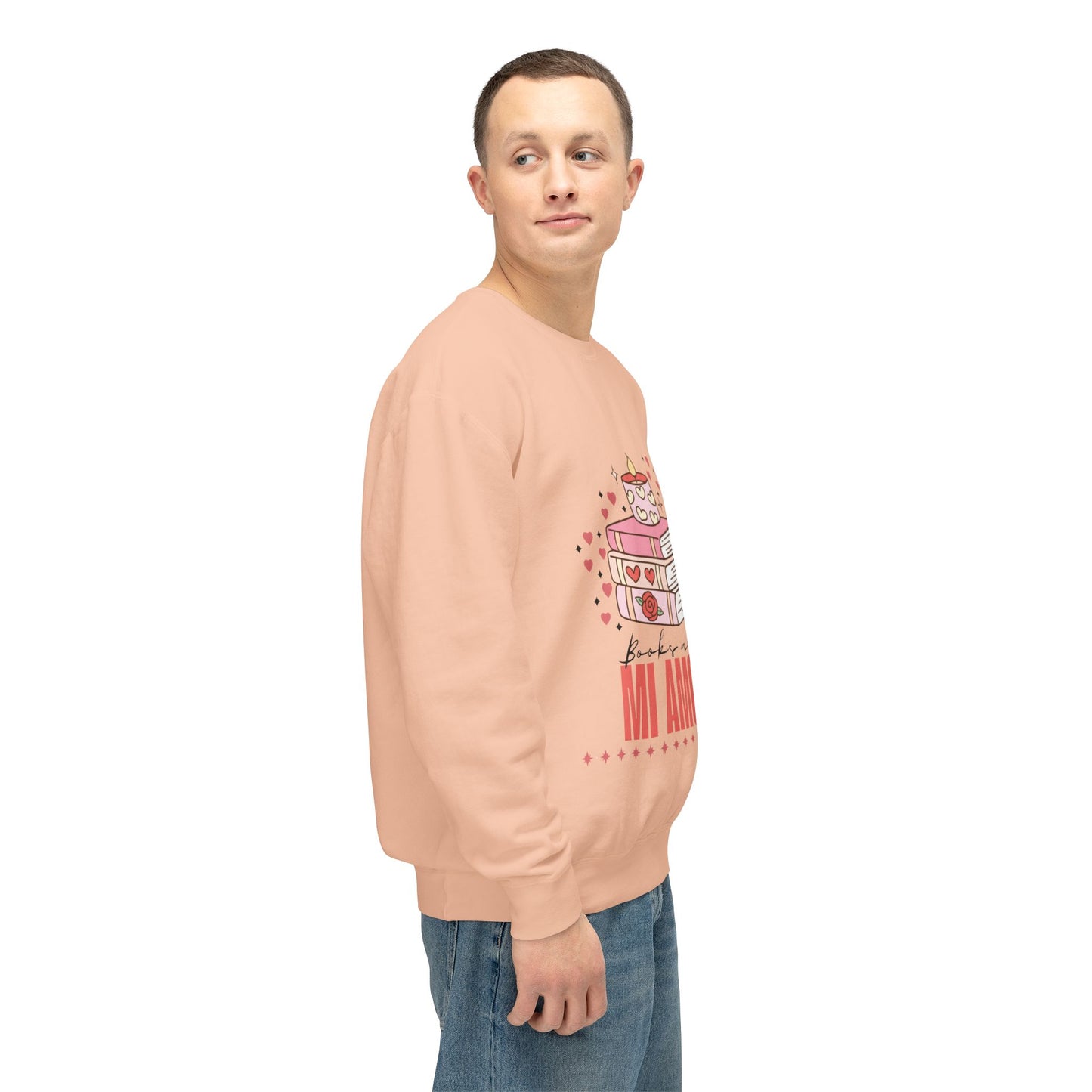 Books Are Mi Amor Crewneck Sweatshirt
