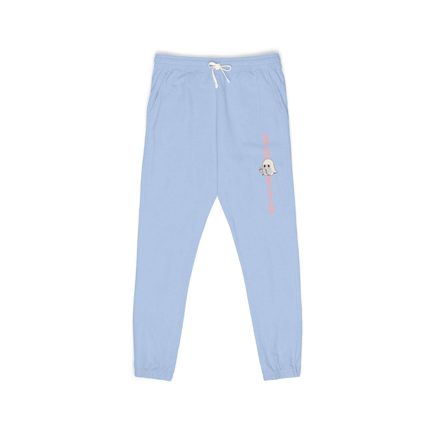 Ghost Reading Book Garment-Dyed Fleece Sweatpants