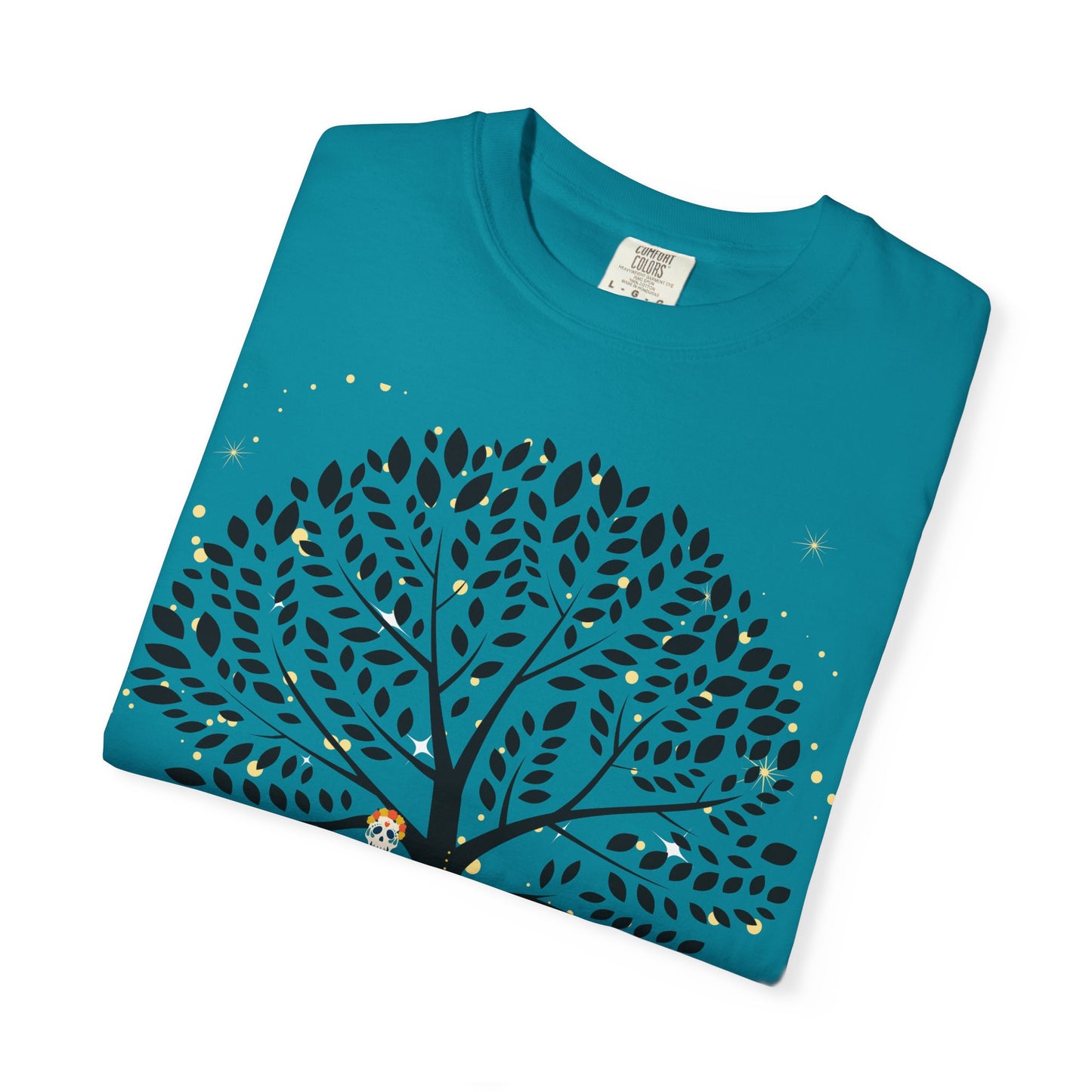 Tree of Life Unisex T-shirt with Calavera Design