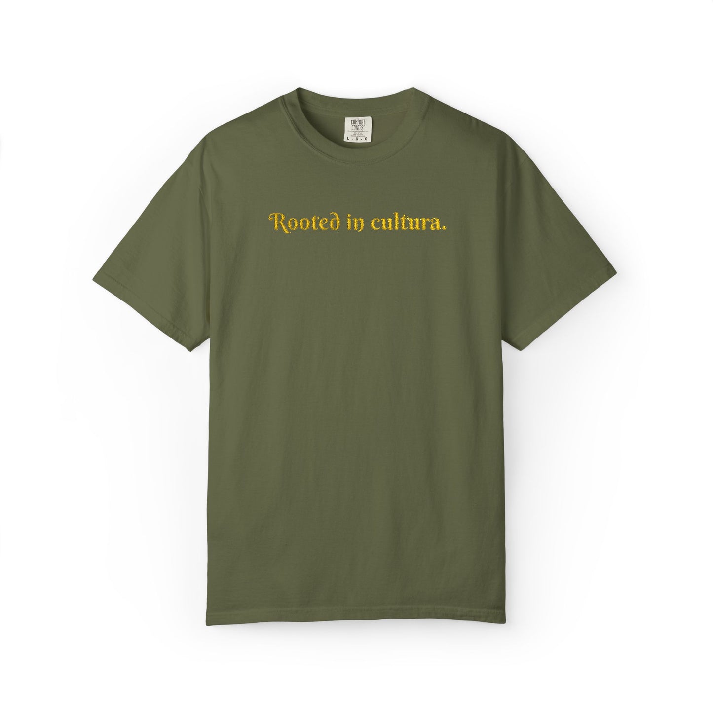 Embroidered Rooted In Cultura Unisex Tee