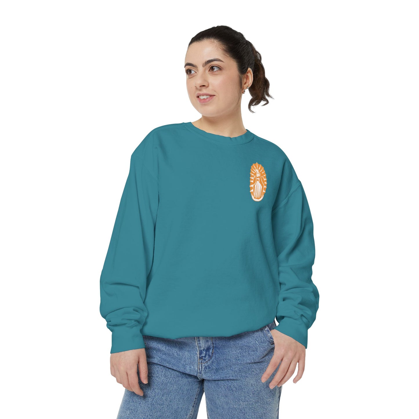 Virgencita Prayer Unisex Sweatshirt