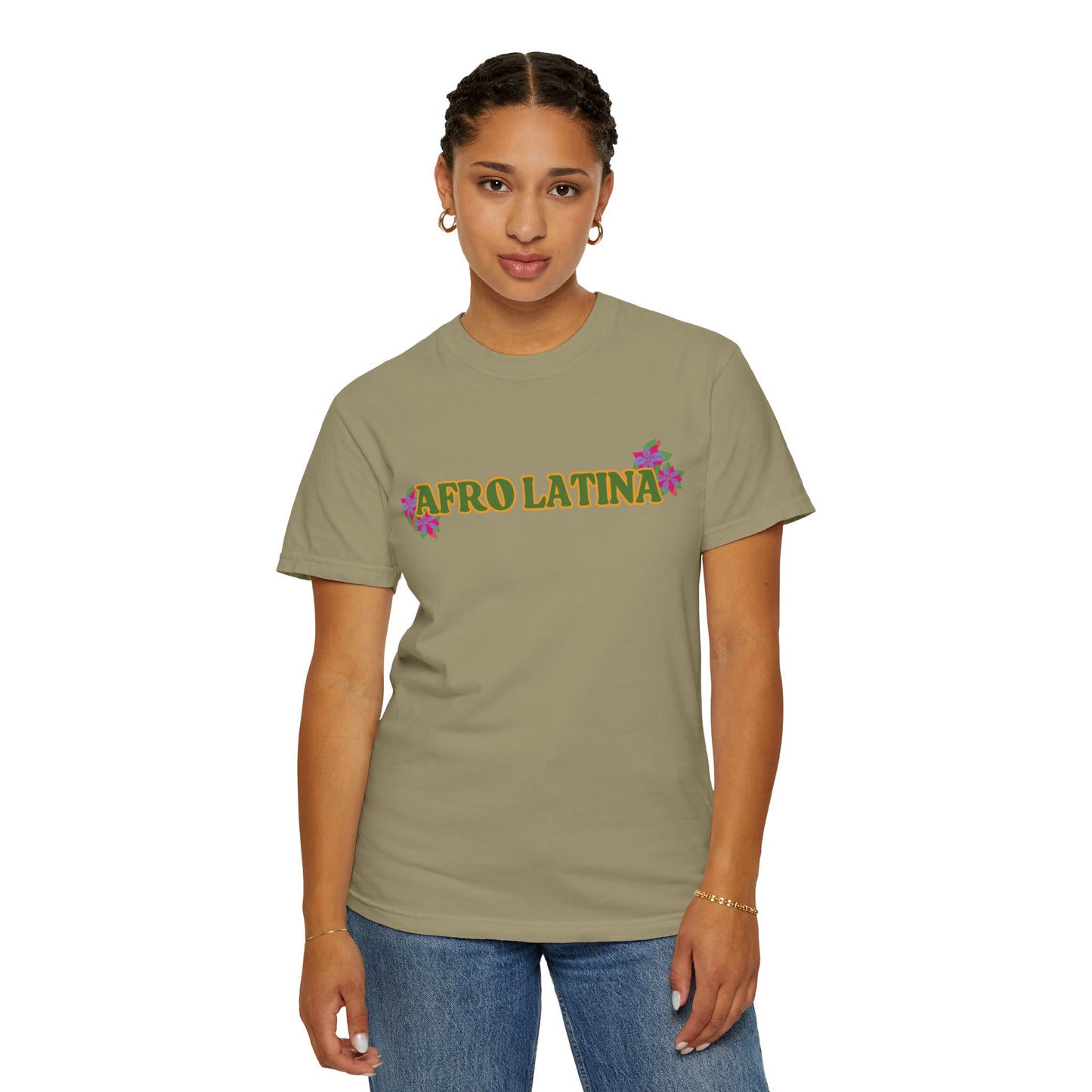 Graphic Tee - Afro Latina Belleza Latina Design