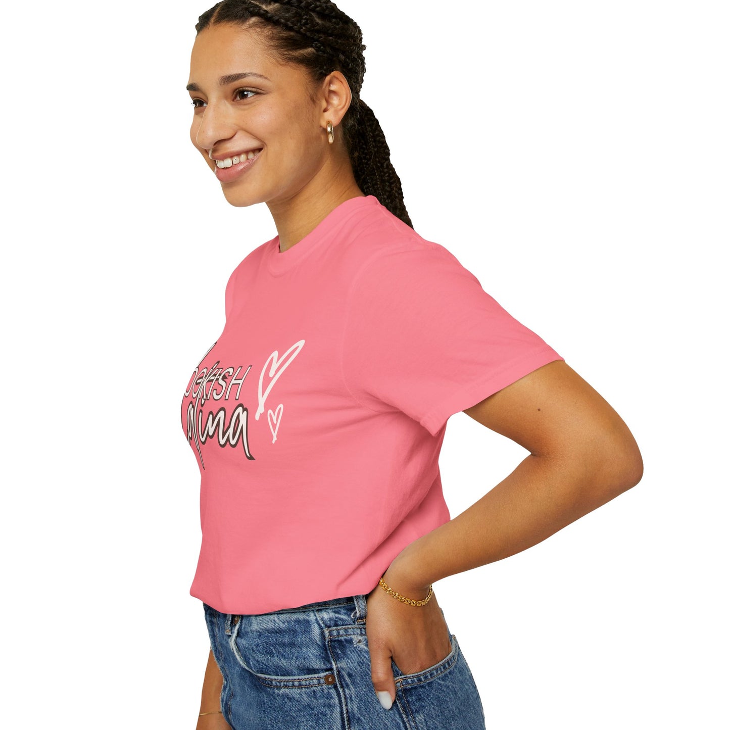 Bookish Latina Unisex T-Shirt- with hearts design
