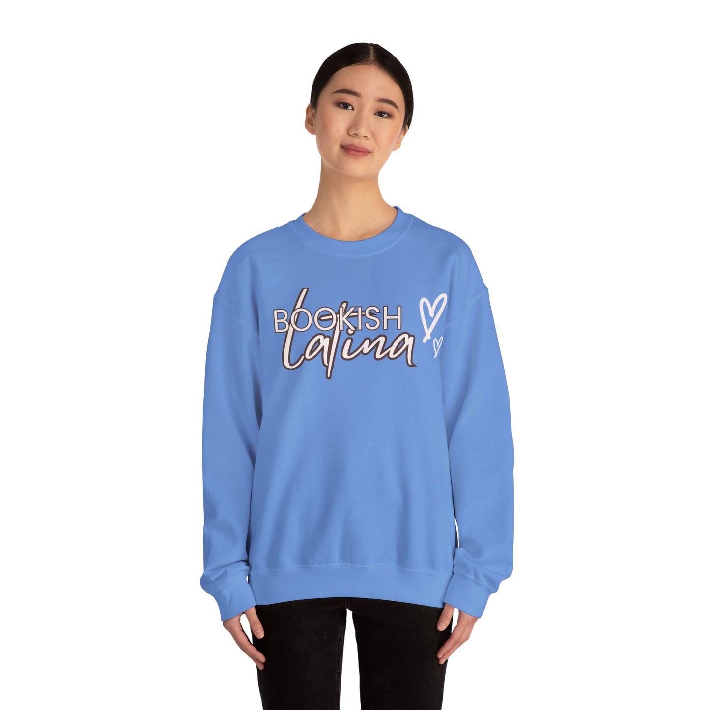 Bookish Latina Love Unisex Heavy Blend™ Crewneck Sweatshirt