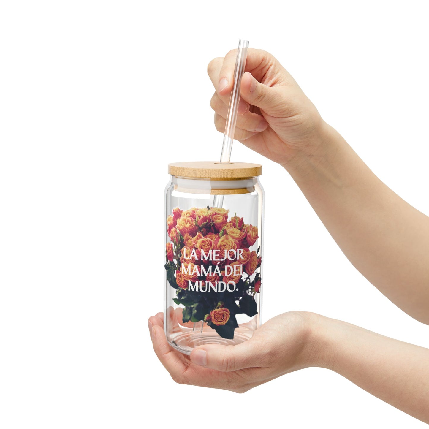 Mama Rose Sipper Glass, 16oz