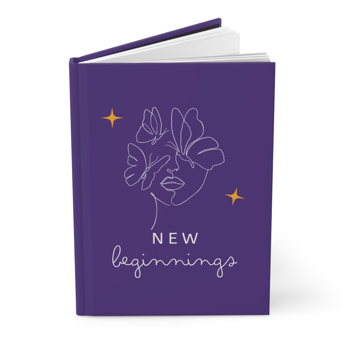 Hardcover Journal - New Beginnings