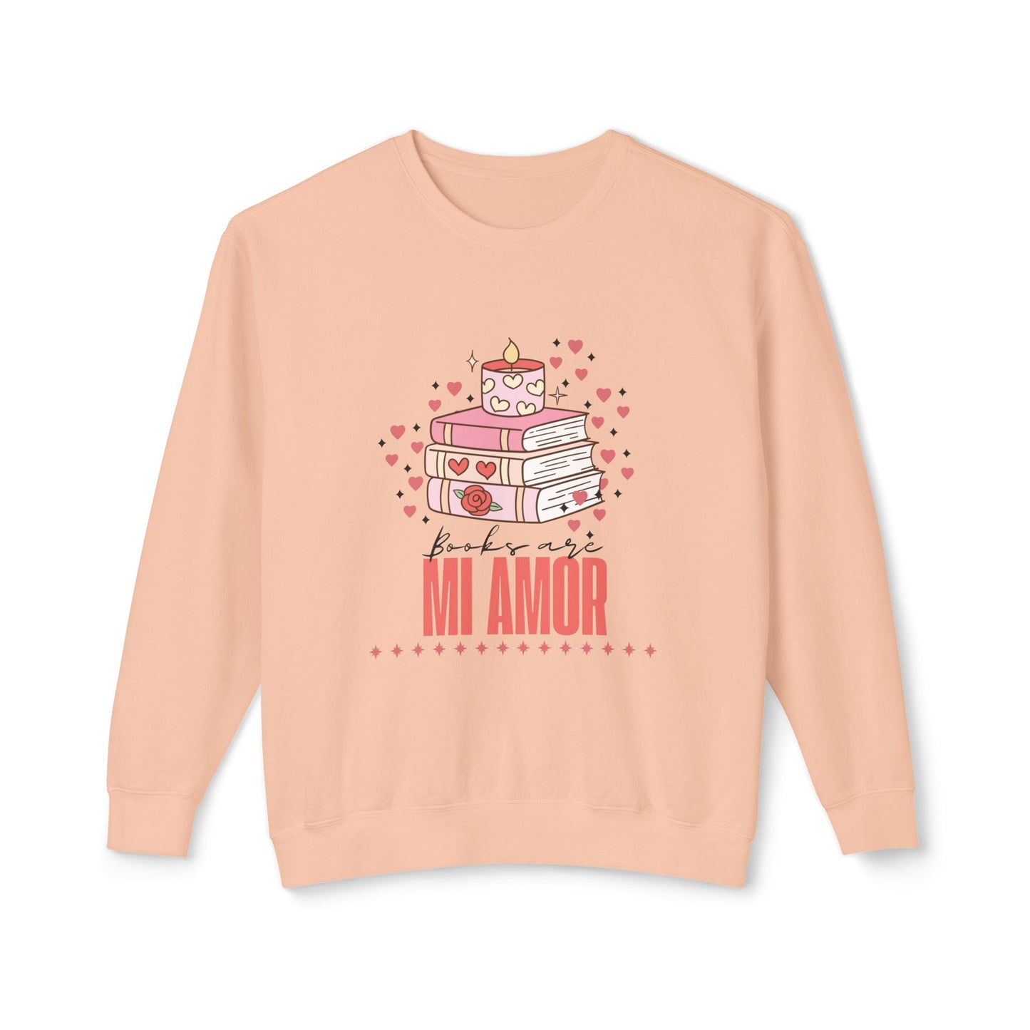Books Are Mi Amor Crewneck Sweatshirt