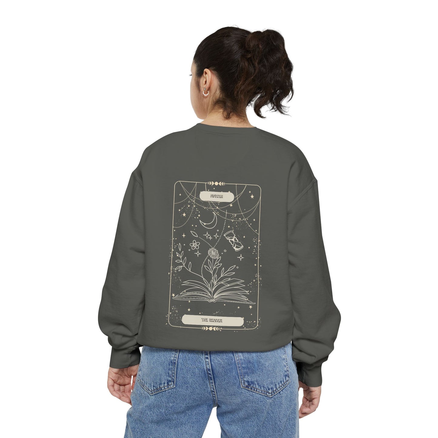 The Reader Sweatshirt - Tarot Card Design