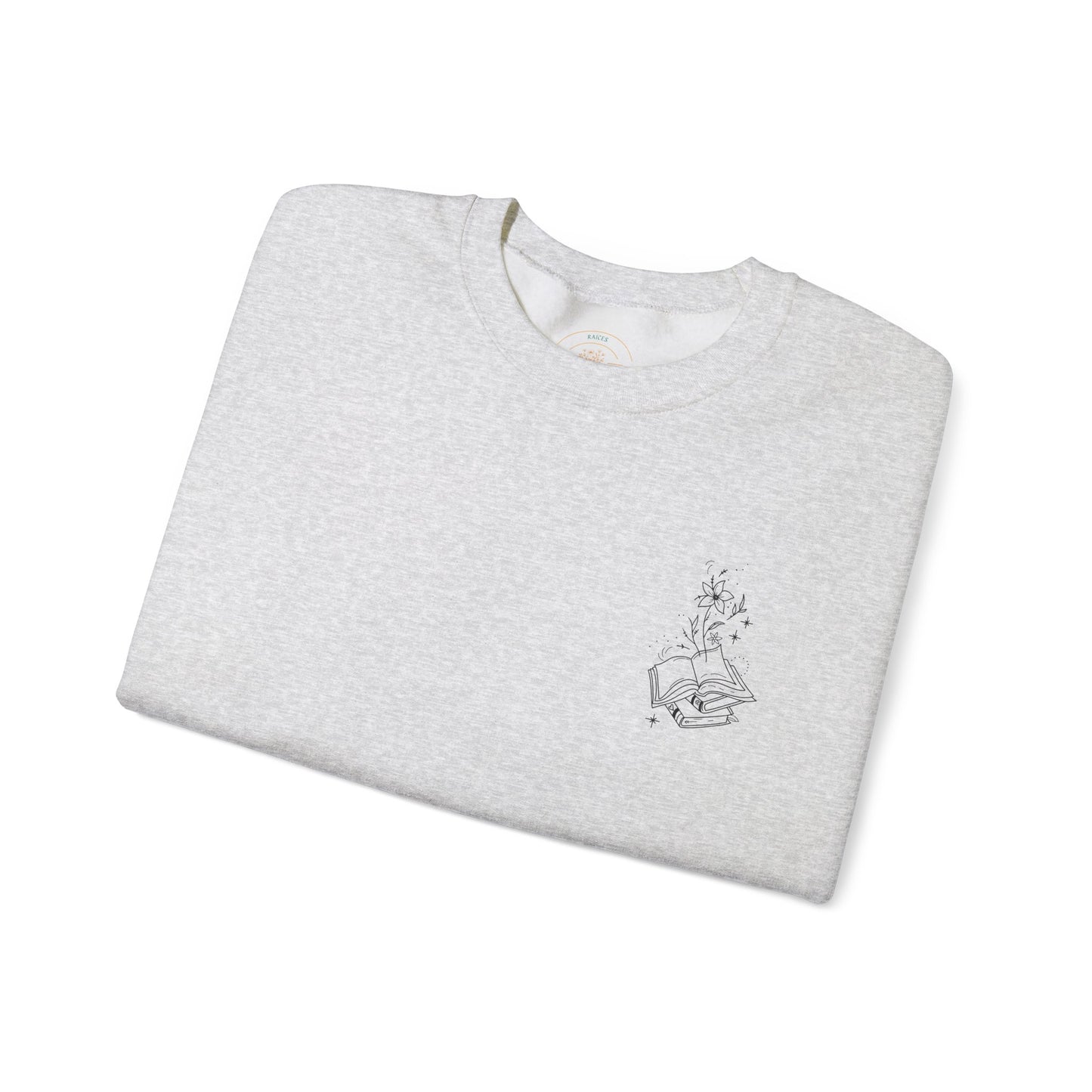 Book Lover Crewneck Sweatshirt - A book a day keeps the chisme away