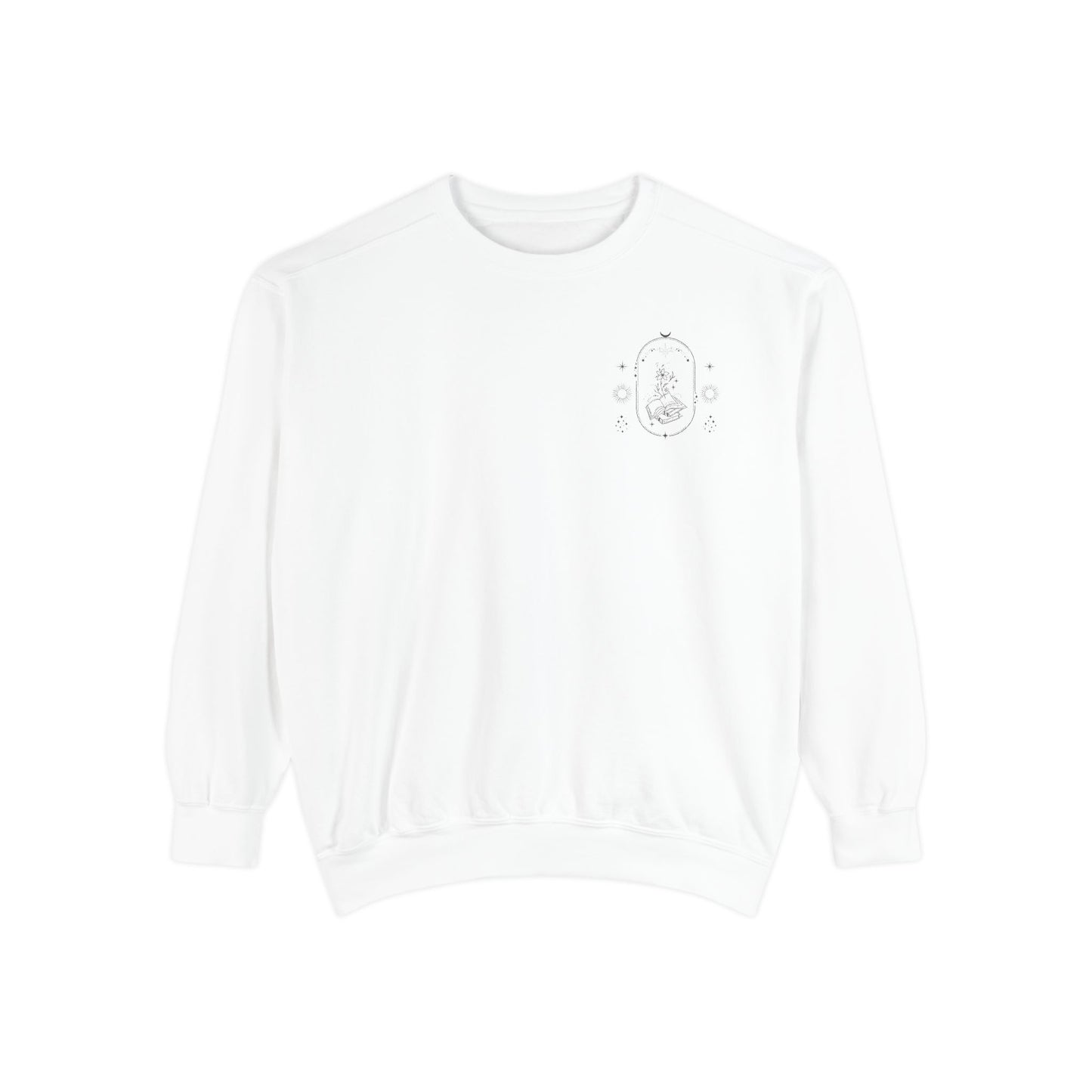 Book Lover Sweatshirt - 'A Book a Day Keeps the Chisme Away'