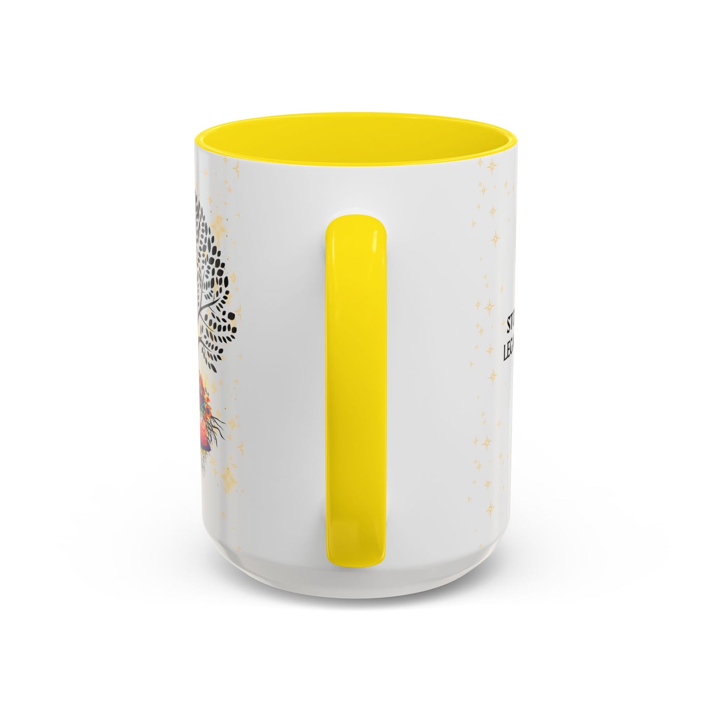 Coffee Mug - Stories are Legacies Too with Catrina, Tree, and Book Design