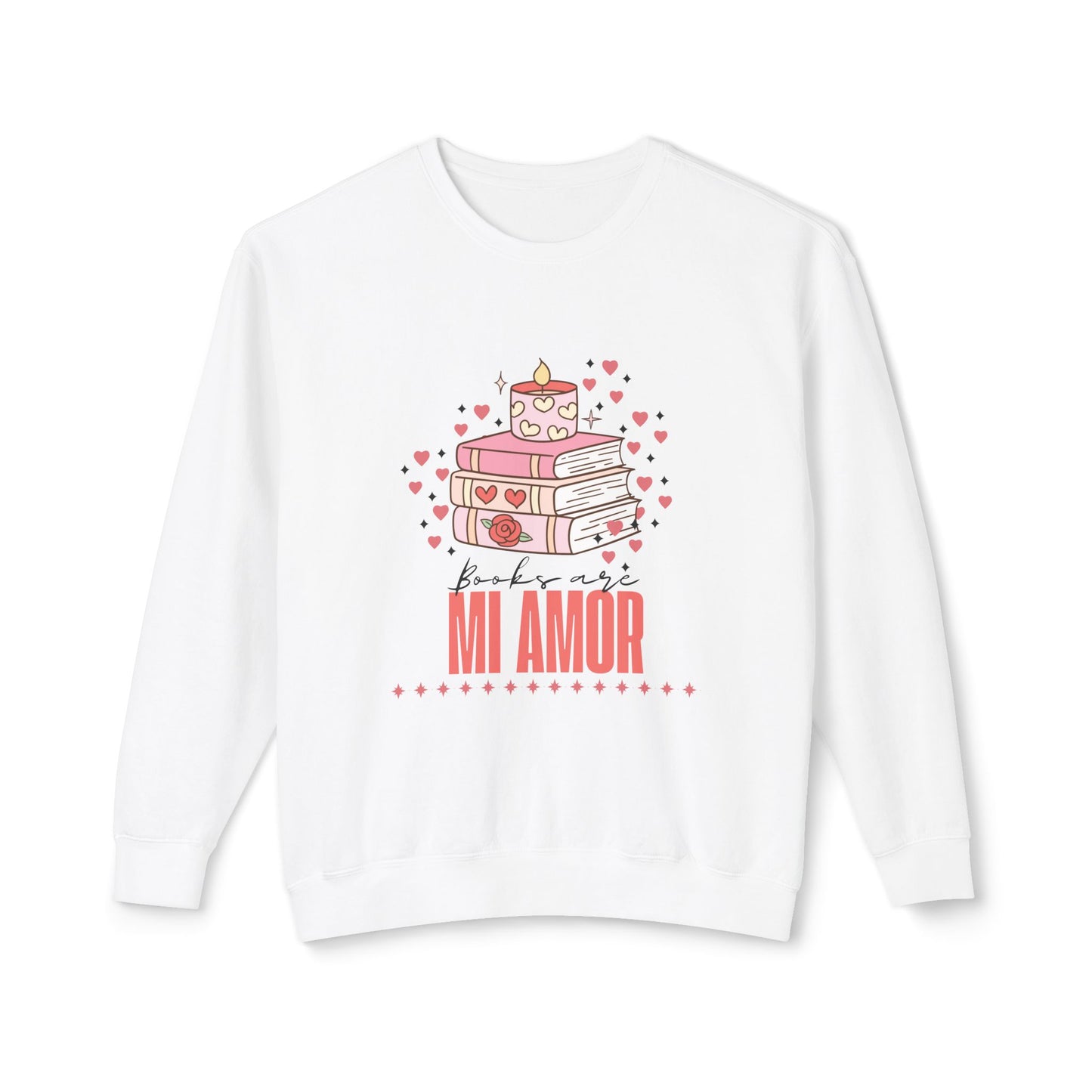 Books Are Mi Amor Crewneck Sweatshirt
