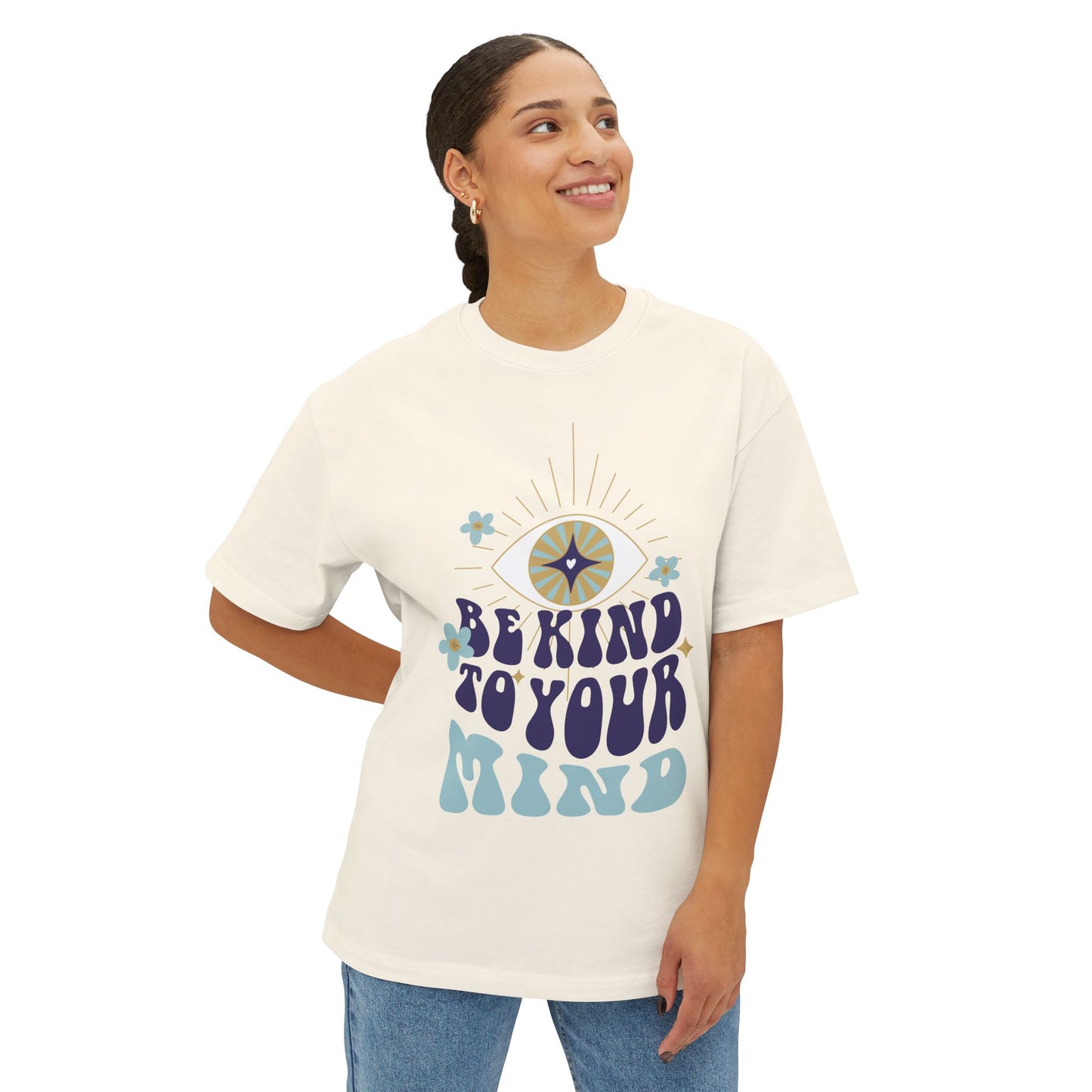 Kind Mind Unisex Oversized Boxy TShirt