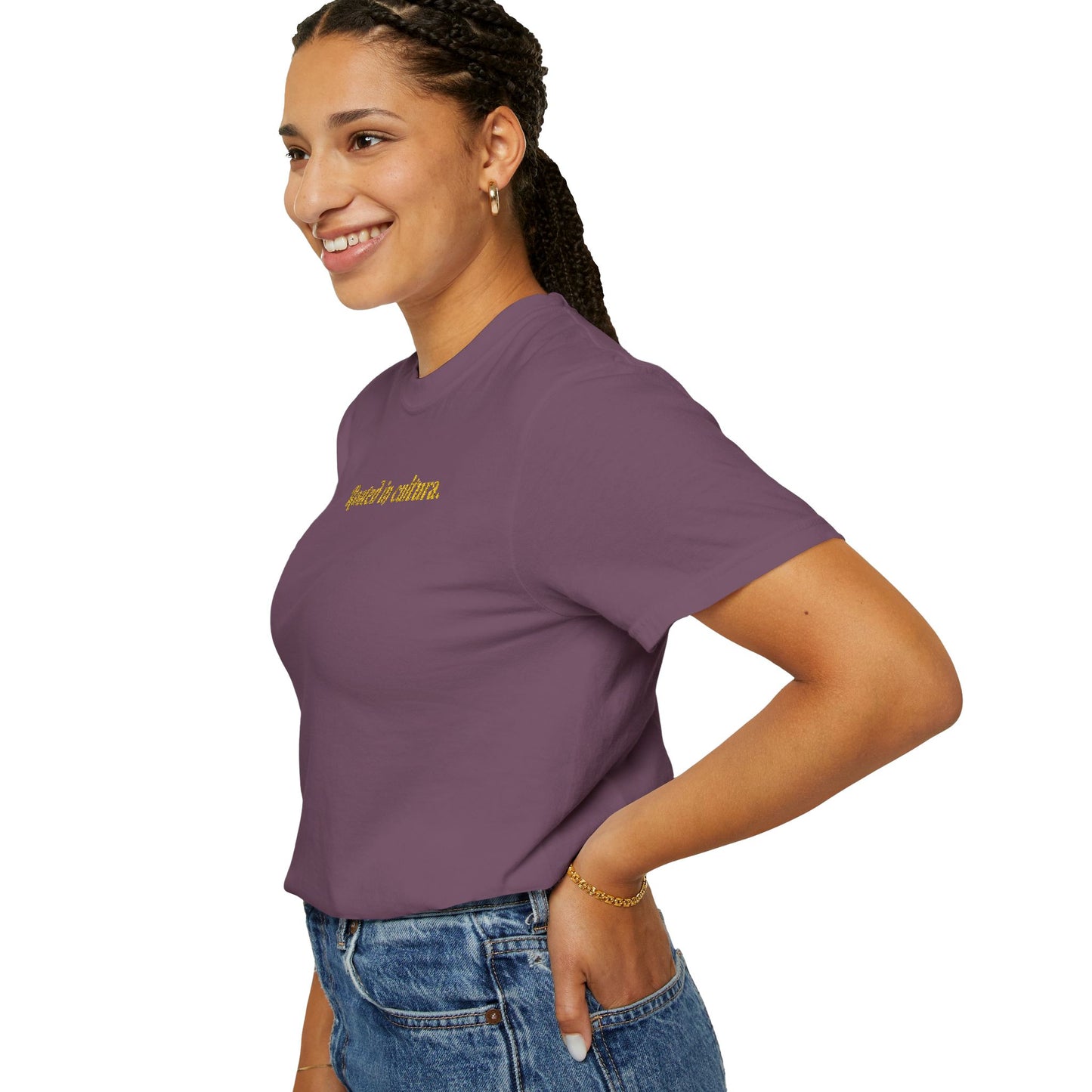Embroidered Rooted In Cultura Unisex Tee