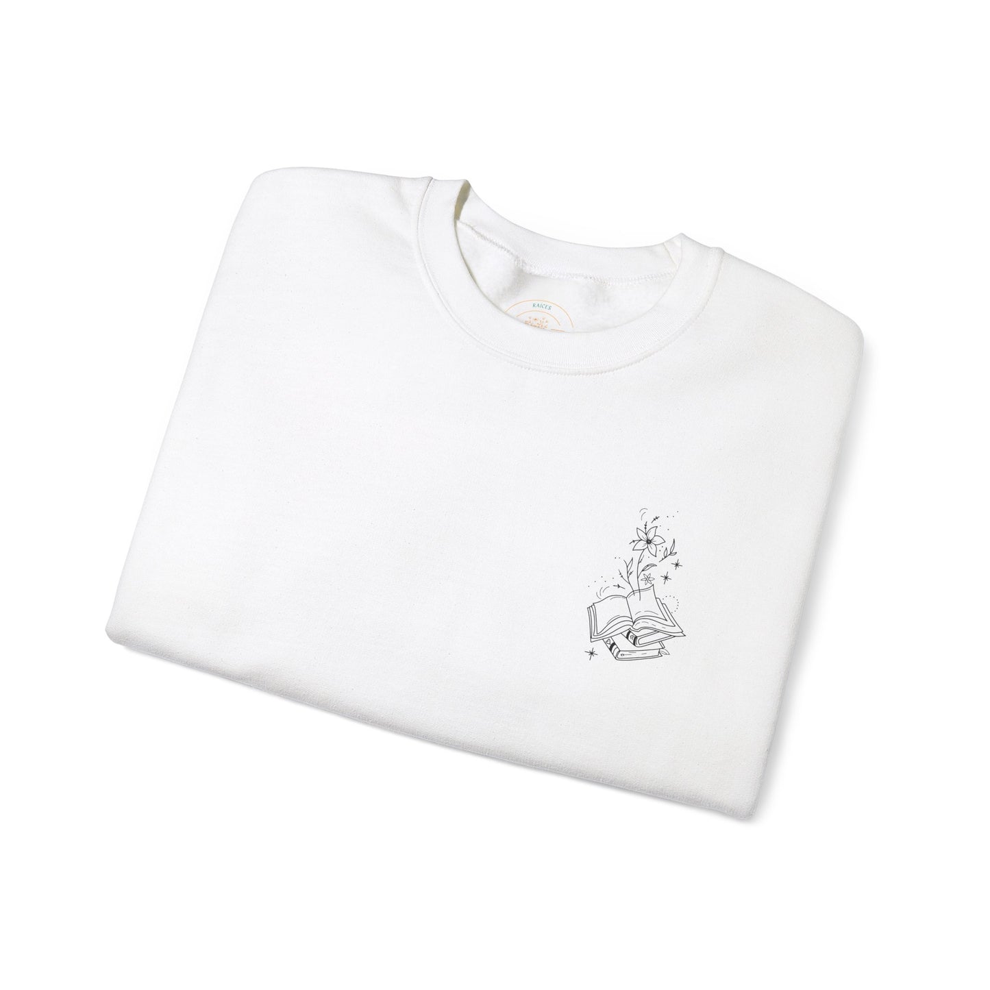 Book Lover Crewneck Sweatshirt - A book a day keeps the chisme away