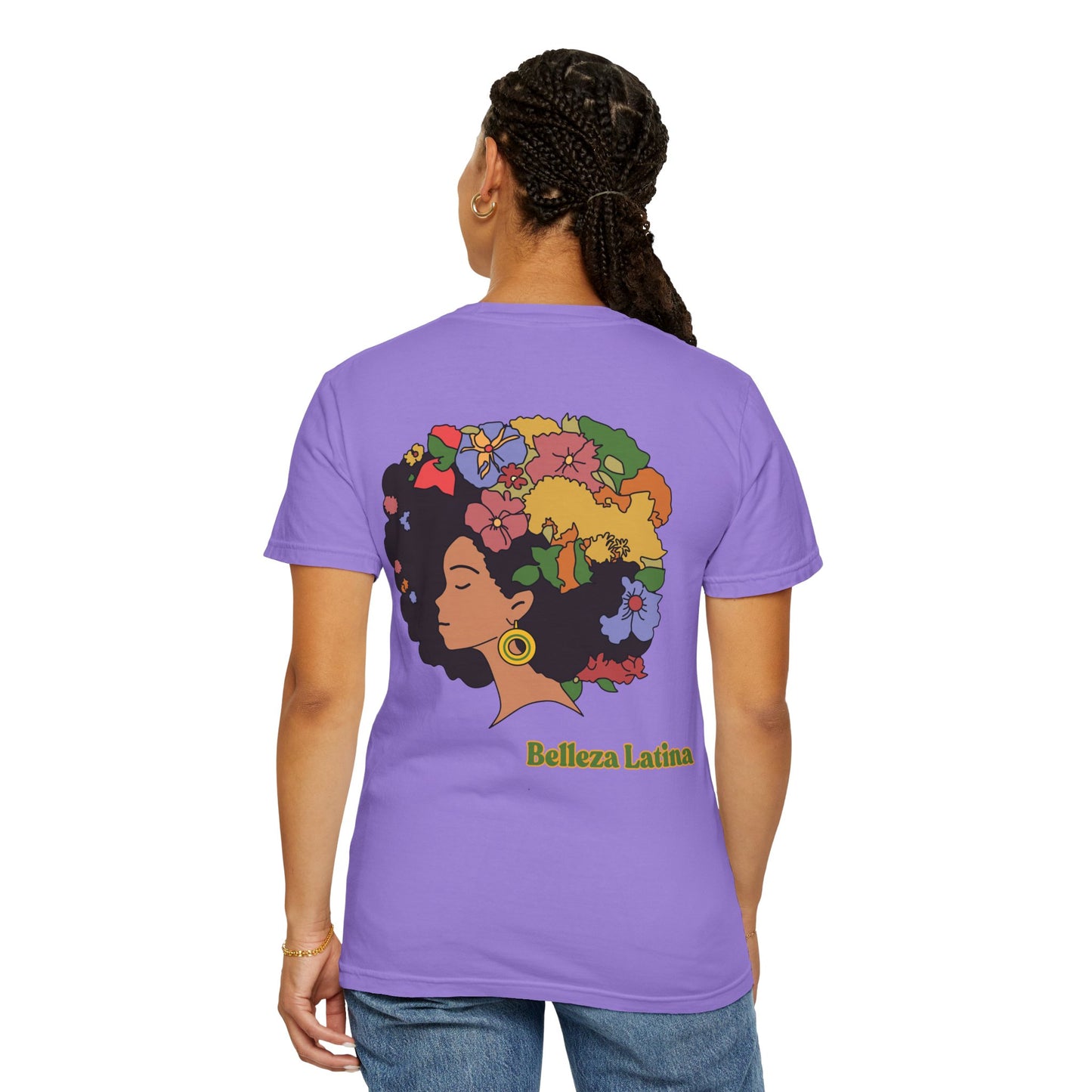 Graphic Tee - Afro Latina Belleza Latina Design