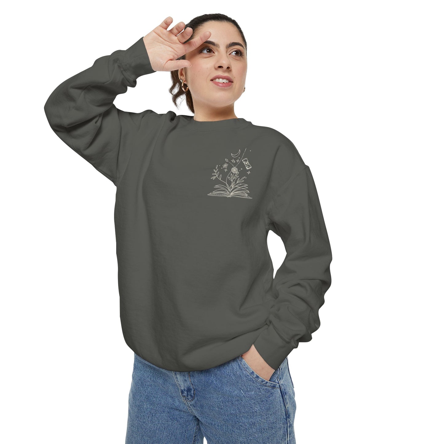 The Reader Sweatshirt - Tarot Card Design