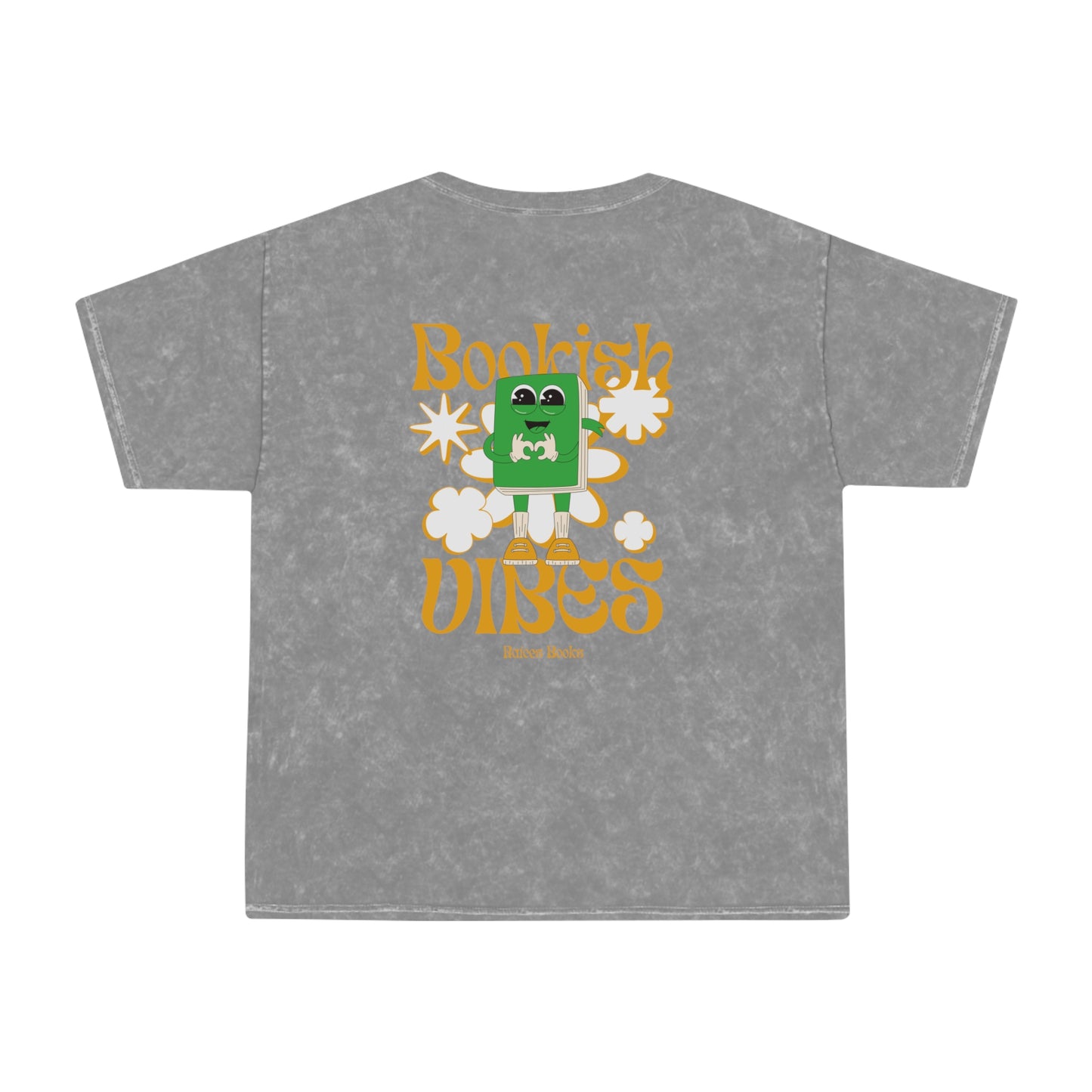 Bookish VIbes Unisex Mineral Wash T-Shirt