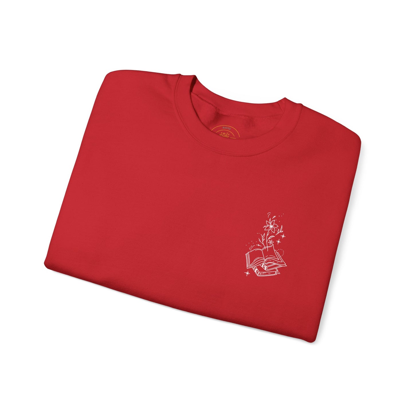 Book Lover Crewneck Sweatshirt - A book a day keeps the chisme away