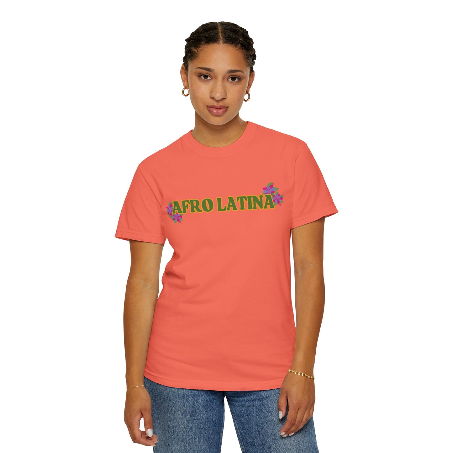 Graphic Tee - Afro Latina Belleza Latina Design