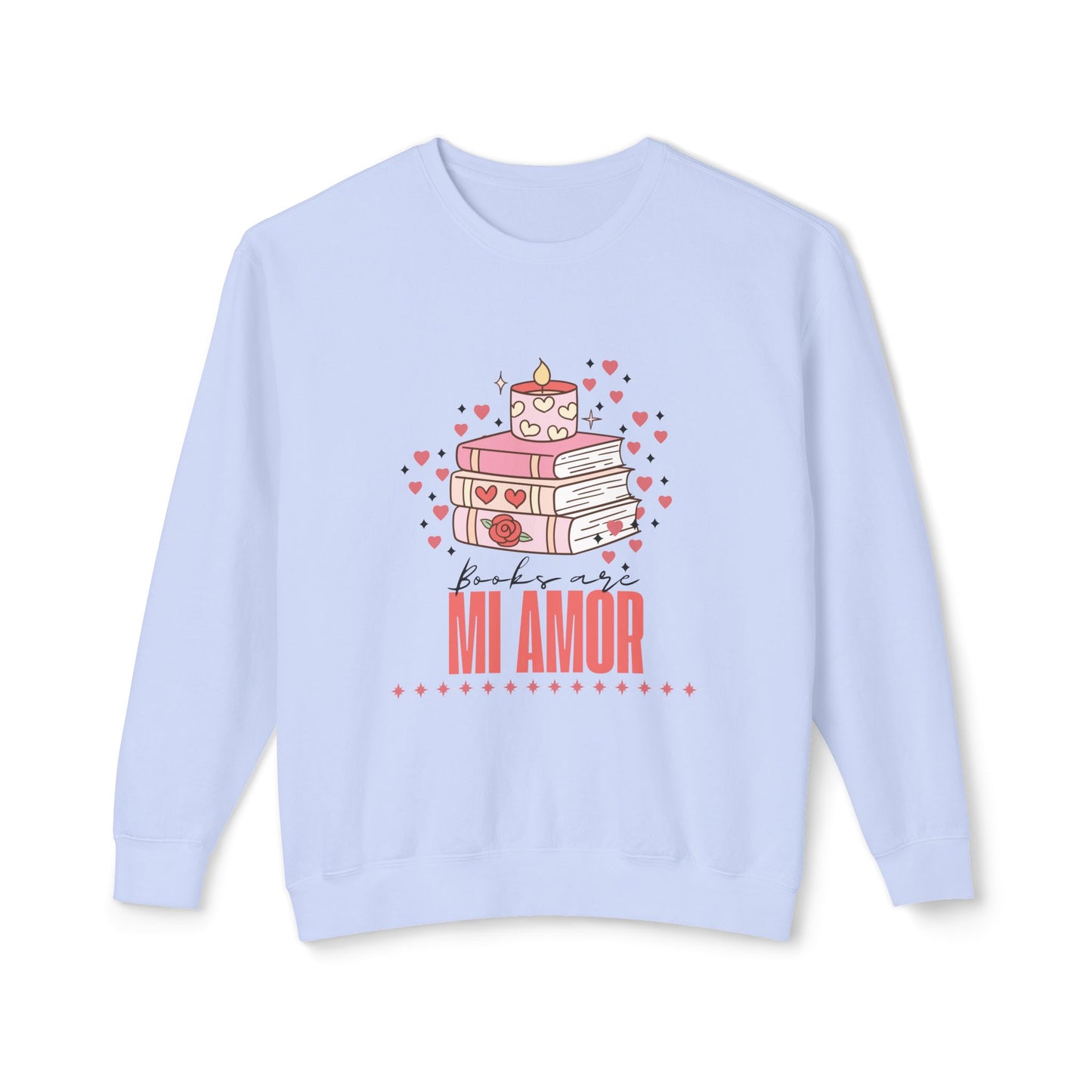 Books Are Mi Amor Crewneck Sweatshirt