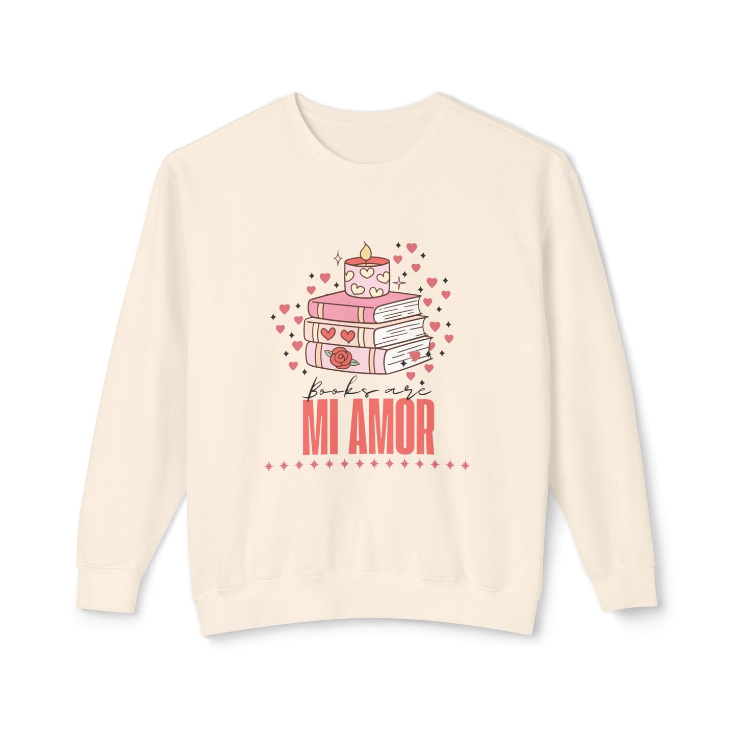 Books Are Mi Amor Crewneck Sweatshirt