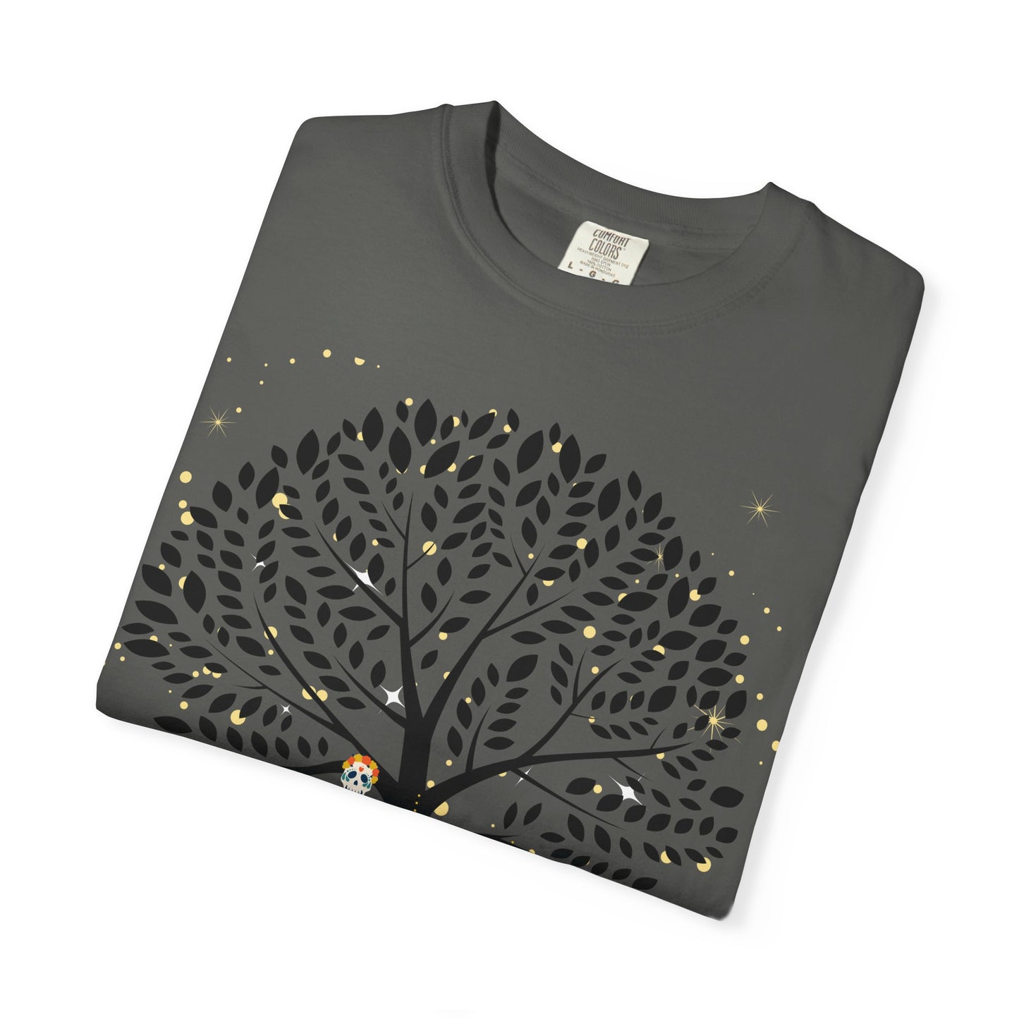 Tree of Life Unisex T-shirt with Calavera Design