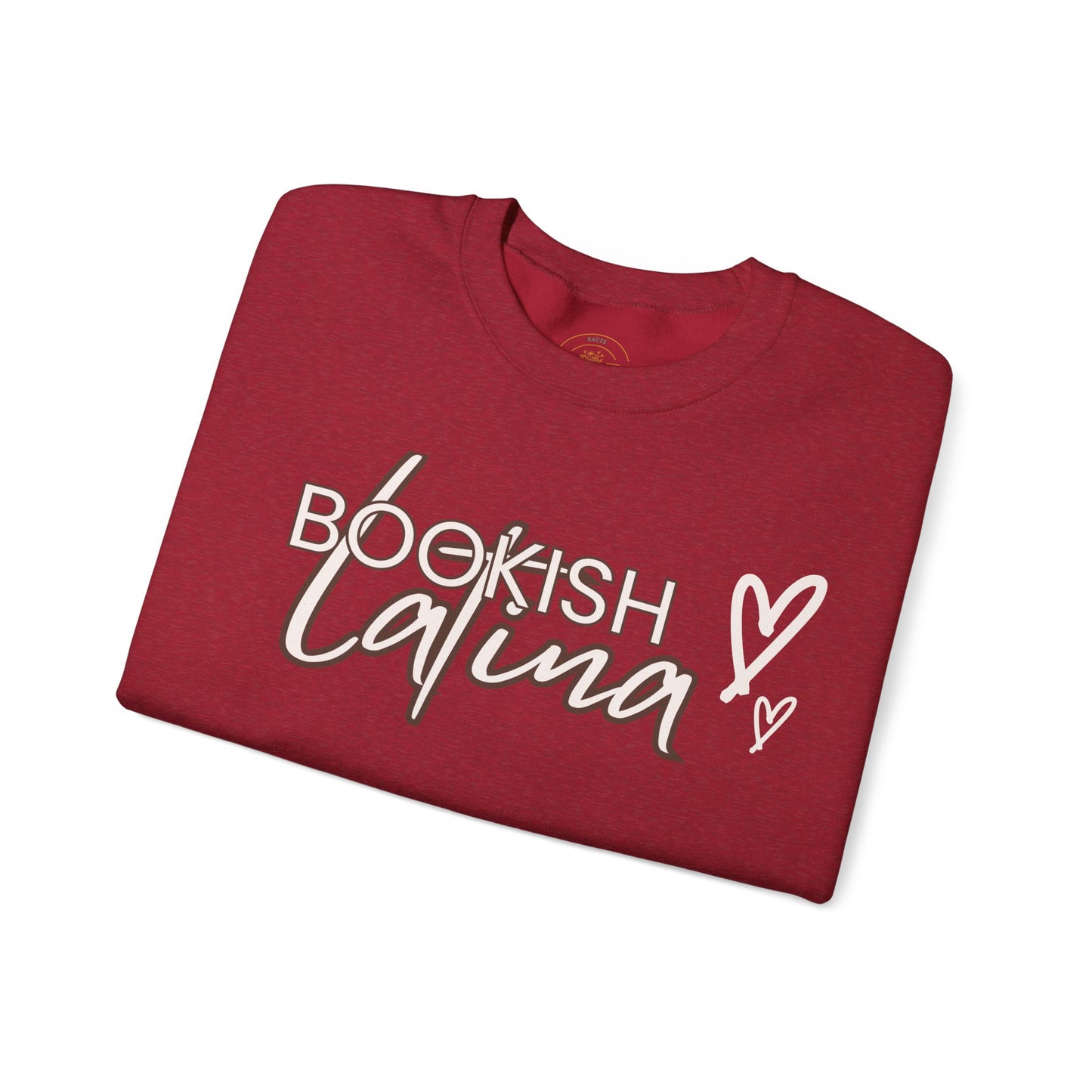Bookish Latina Love Unisex Heavy Blend™ Crewneck Sweatshirt