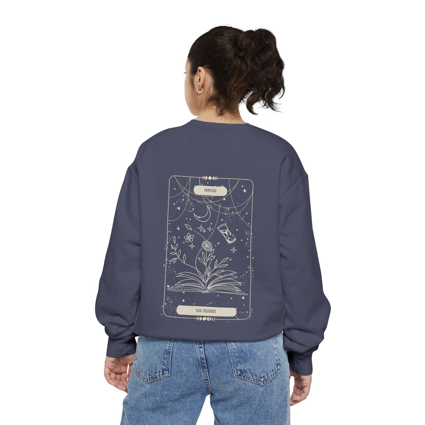The Reader Sweatshirt - Tarot Card Design