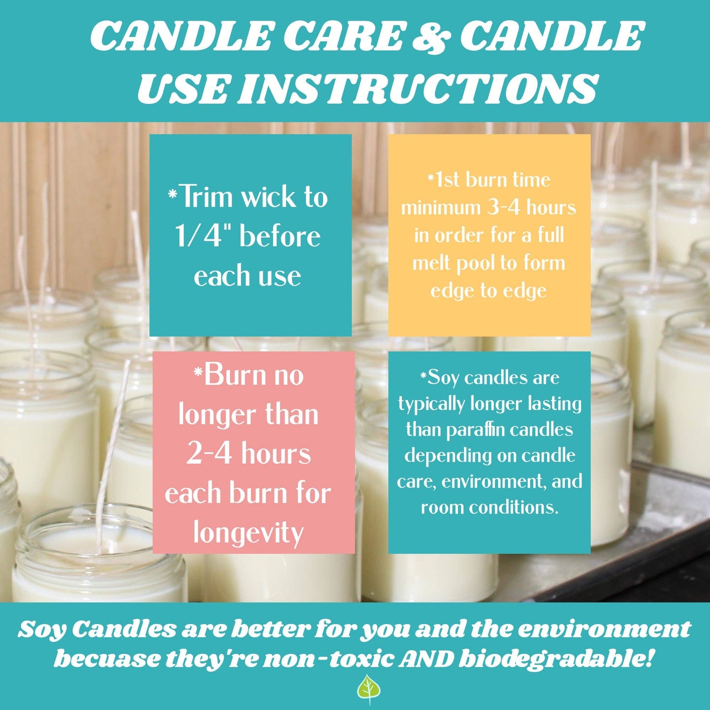 PRIDE Heart Soy Candle