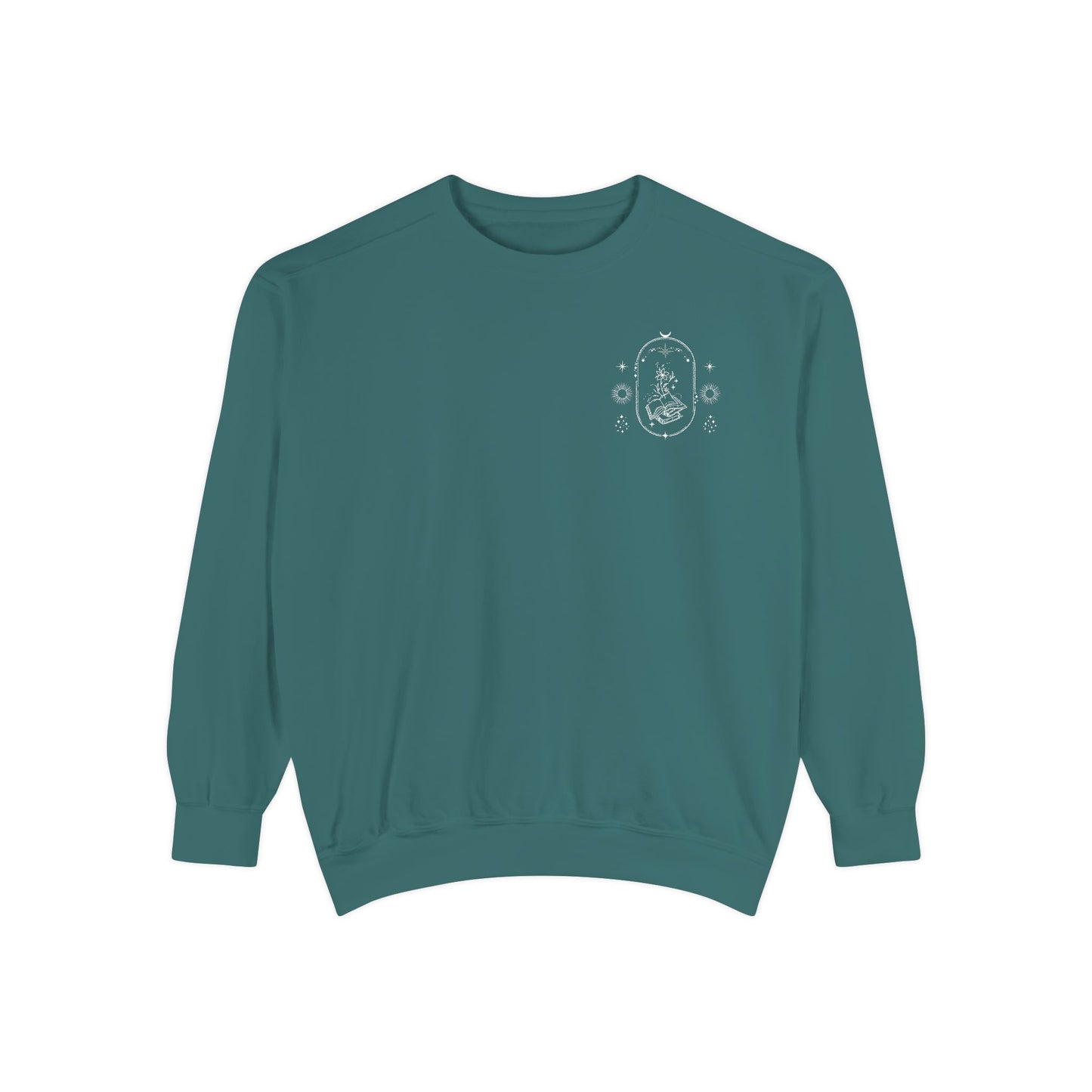 Book Lover Sweatshirt - 'A Book a Day Keeps the Chisme Away'