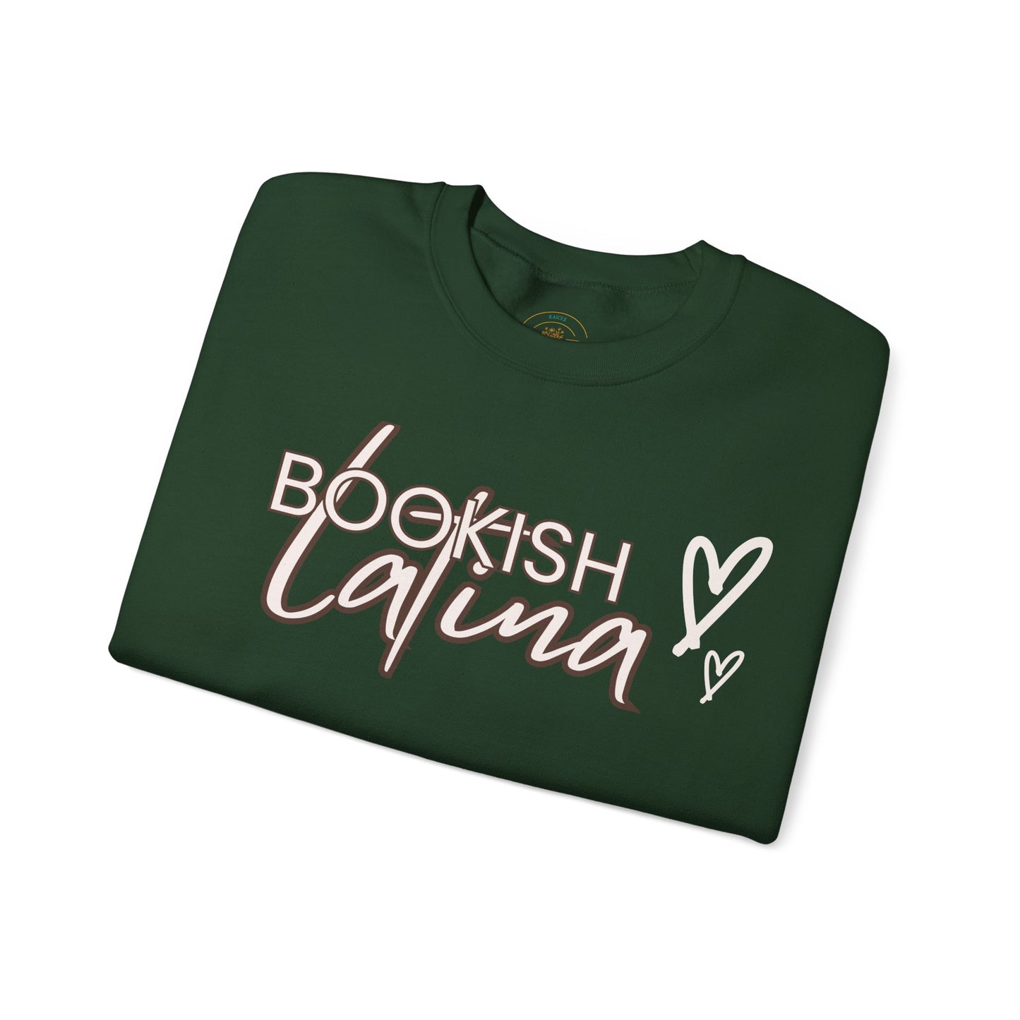 Bookish Latina Love Unisex Heavy Blend™ Crewneck Sweatshirt