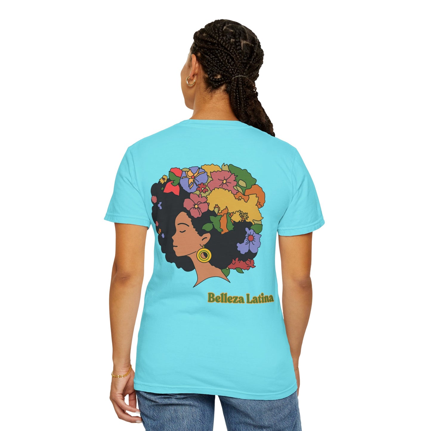 Graphic Tee - Afro Latina Belleza Latina Design