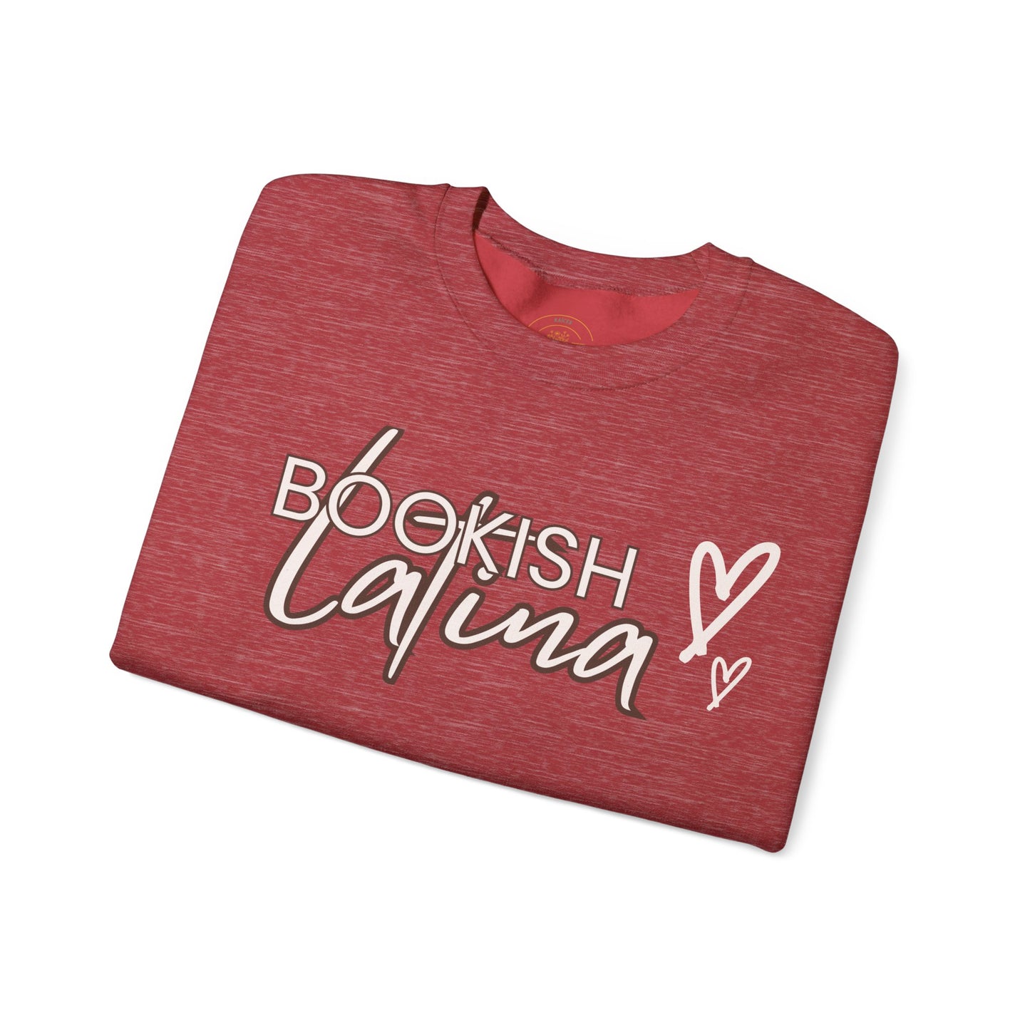 Bookish Latina Love Unisex Heavy Blend™ Crewneck Sweatshirt