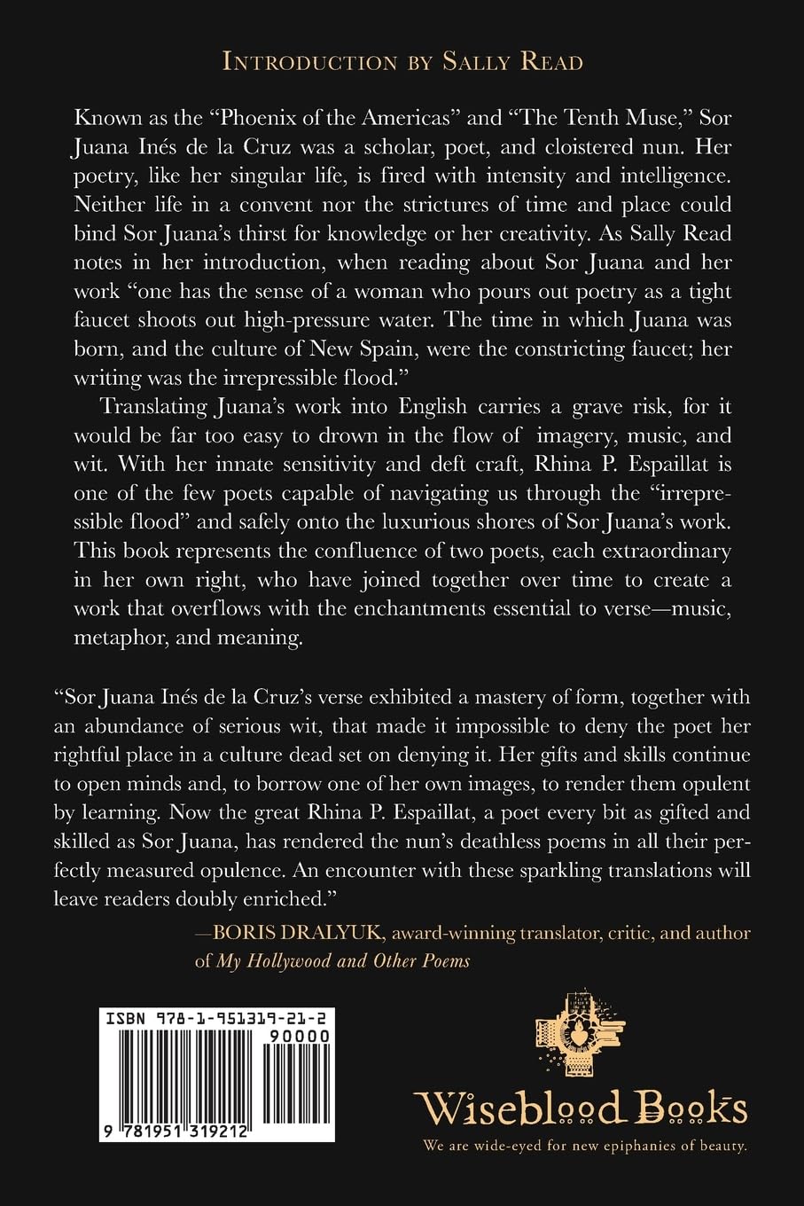 The Liquid Pour in which my Heart has Run: Poems by Sor Juana Inés de la Cruz by Sor Juana Inés de la Cruz