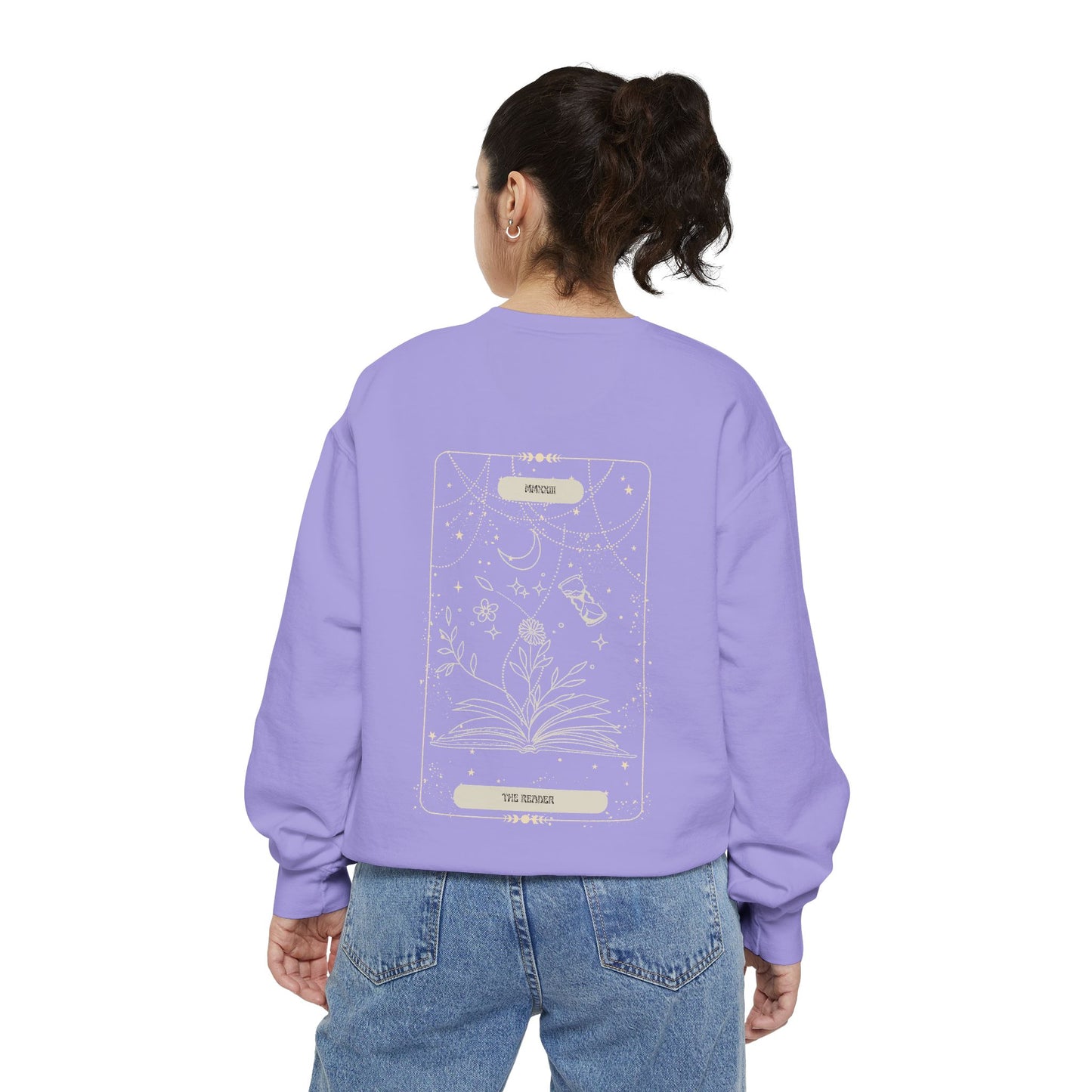 The Reader Sweatshirt - Tarot Card Design