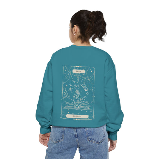 The Reader Sweatshirt - Tarot Card Design