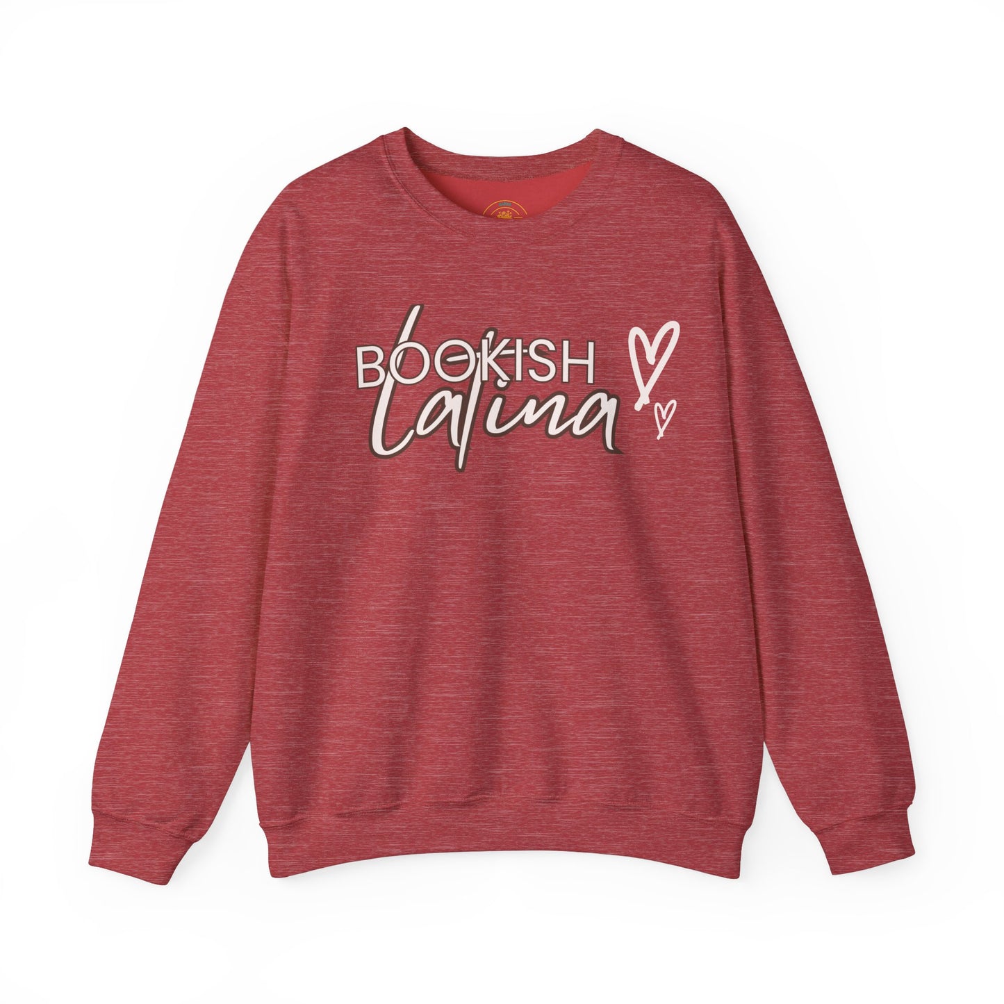 Bookish Latina Love Unisex Heavy Blend™ Crewneck Sweatshirt