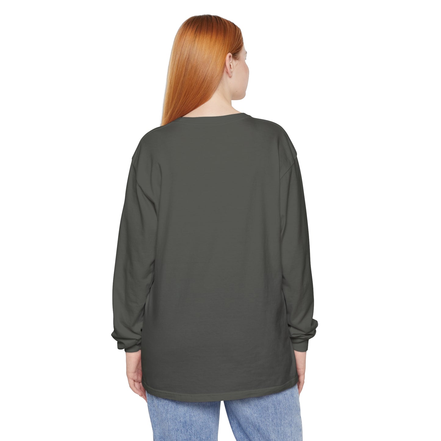 Bookish Latina Unisex Long Sleeve T-Shirt with Two Hearts Design
